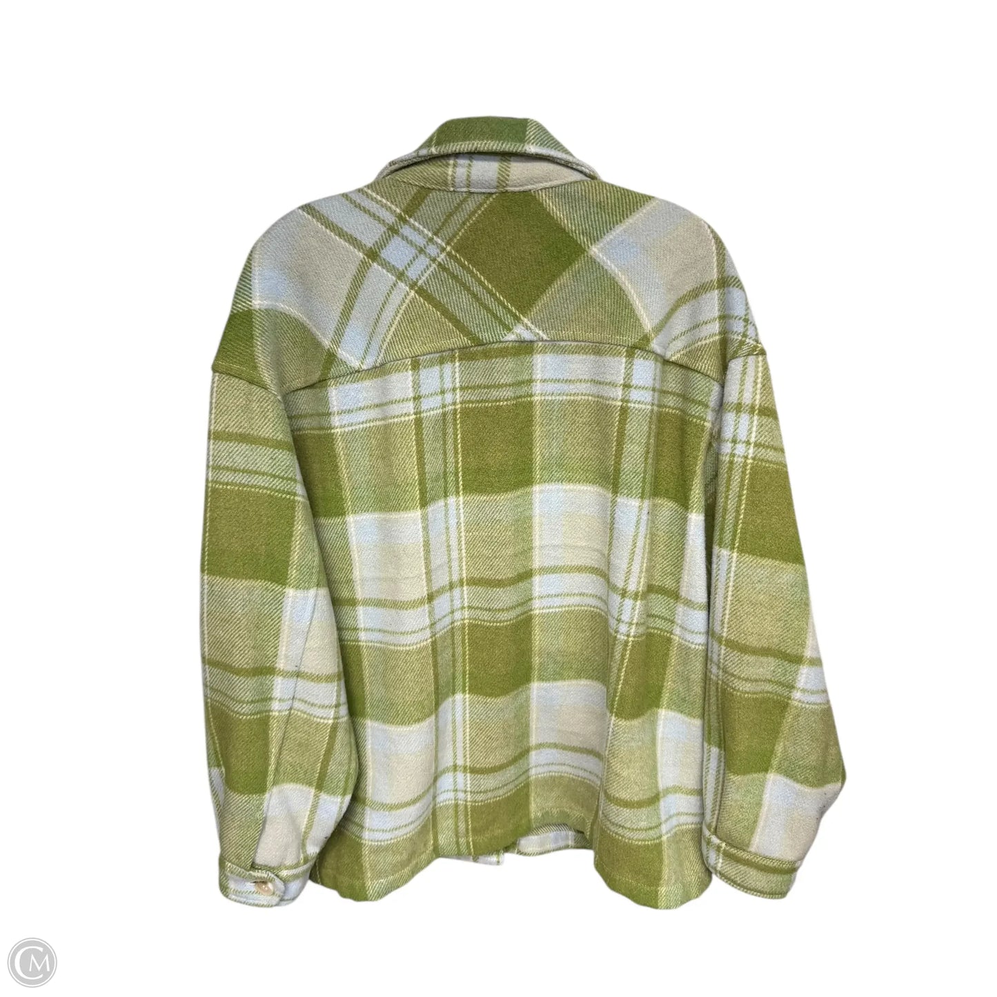 Jacket Shirt By Workshop In Green, Size: Xl