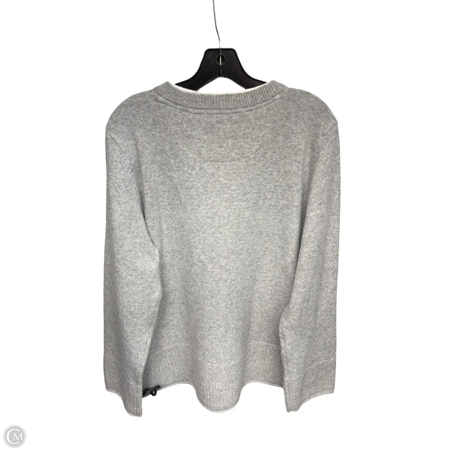 Sweater By Design History In Grey, Size: L