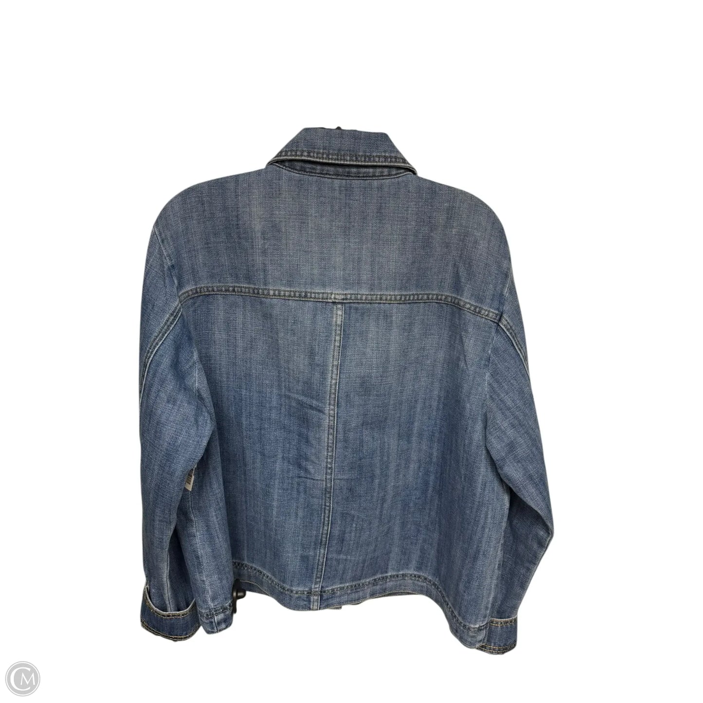 Jacket Denim By Kut In Blue Denim, Size: L