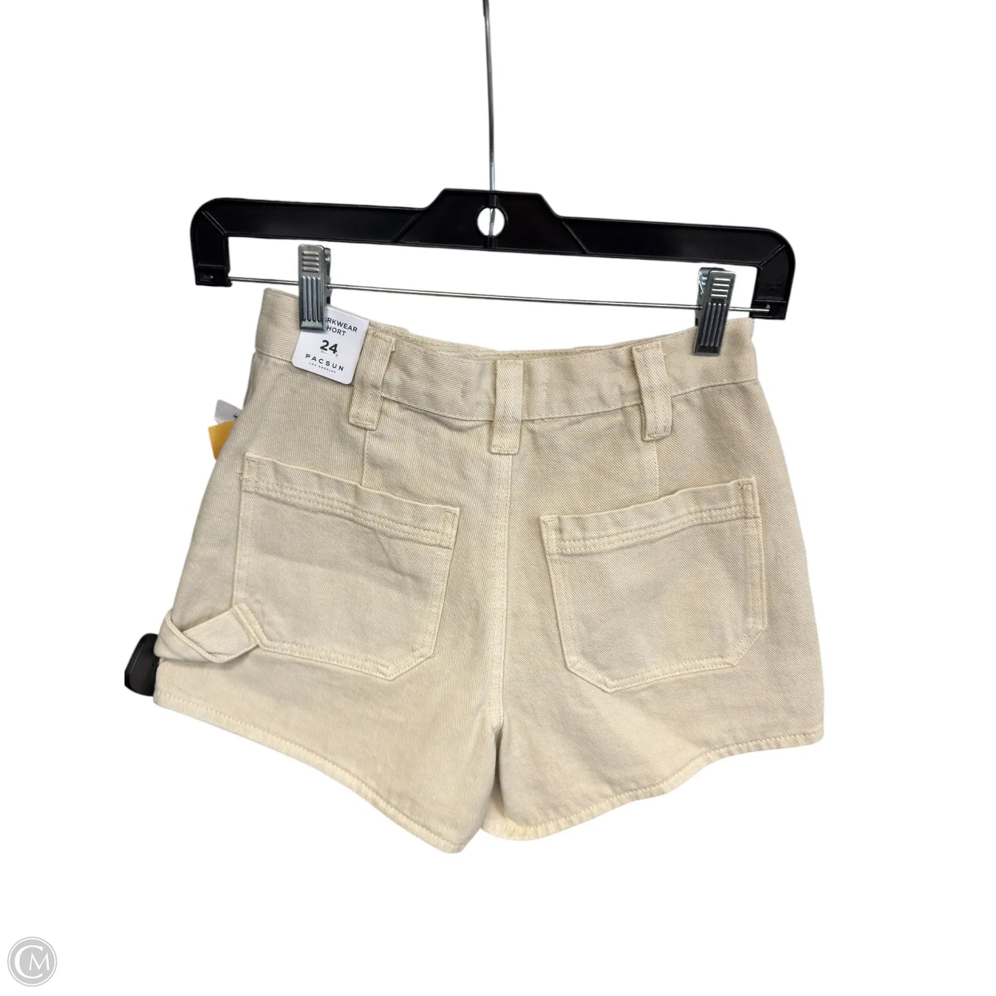 Shorts By Pacsun In Cream, Size: 24