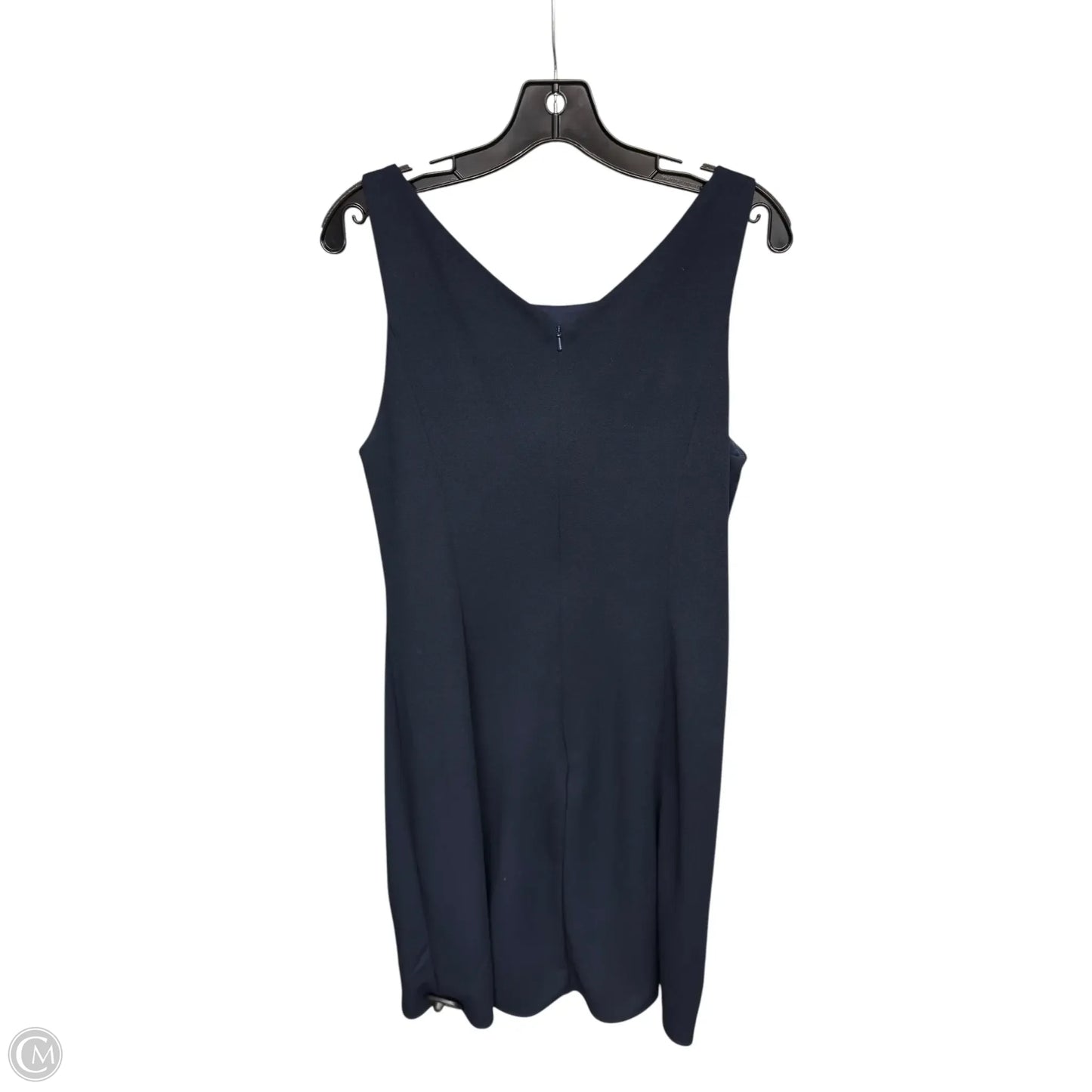 Dress Party Long By Oleg Cassini In Navy, Size: 14