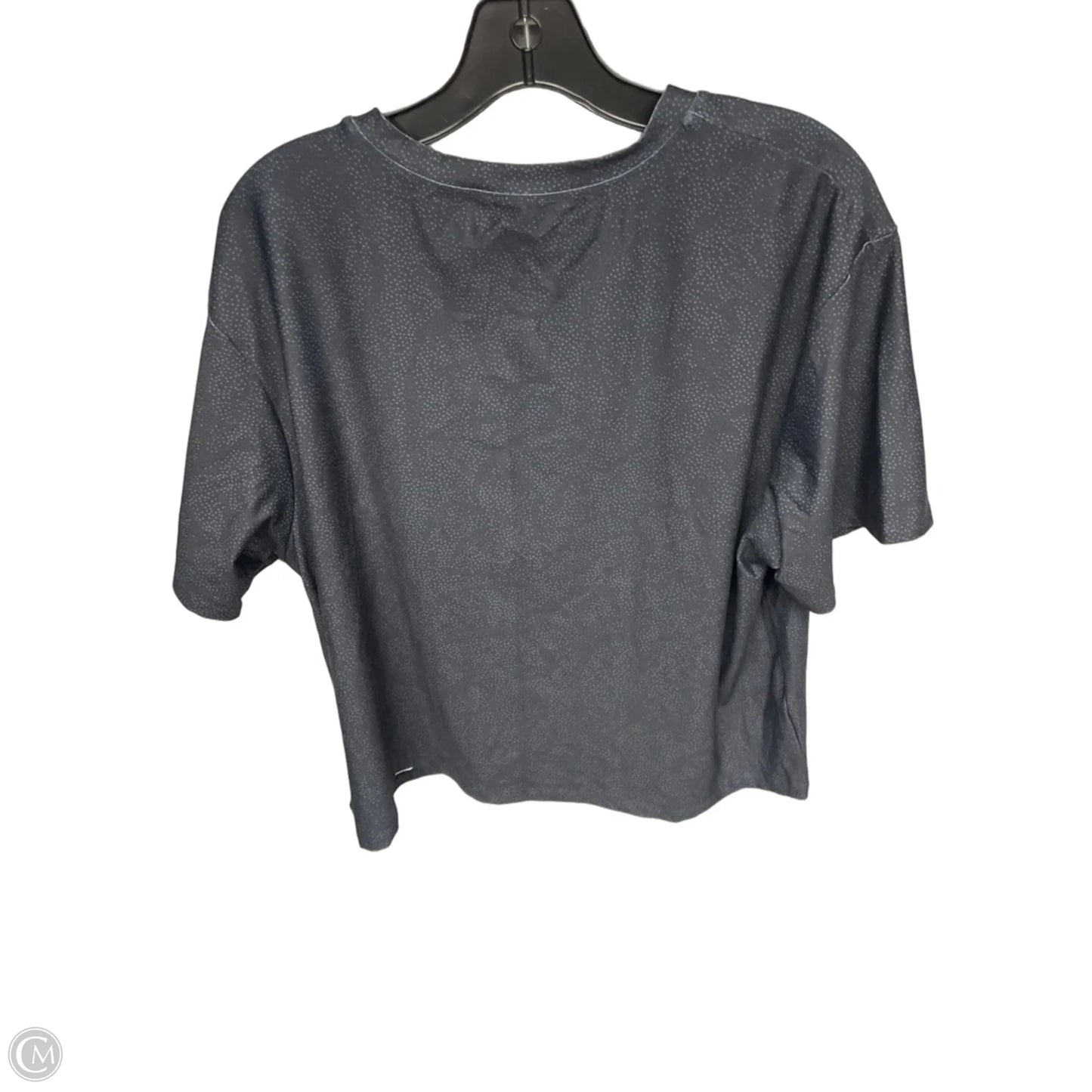 Athletic Top Short Sleeve By Clothes Mentor In Grey, Size: Xl