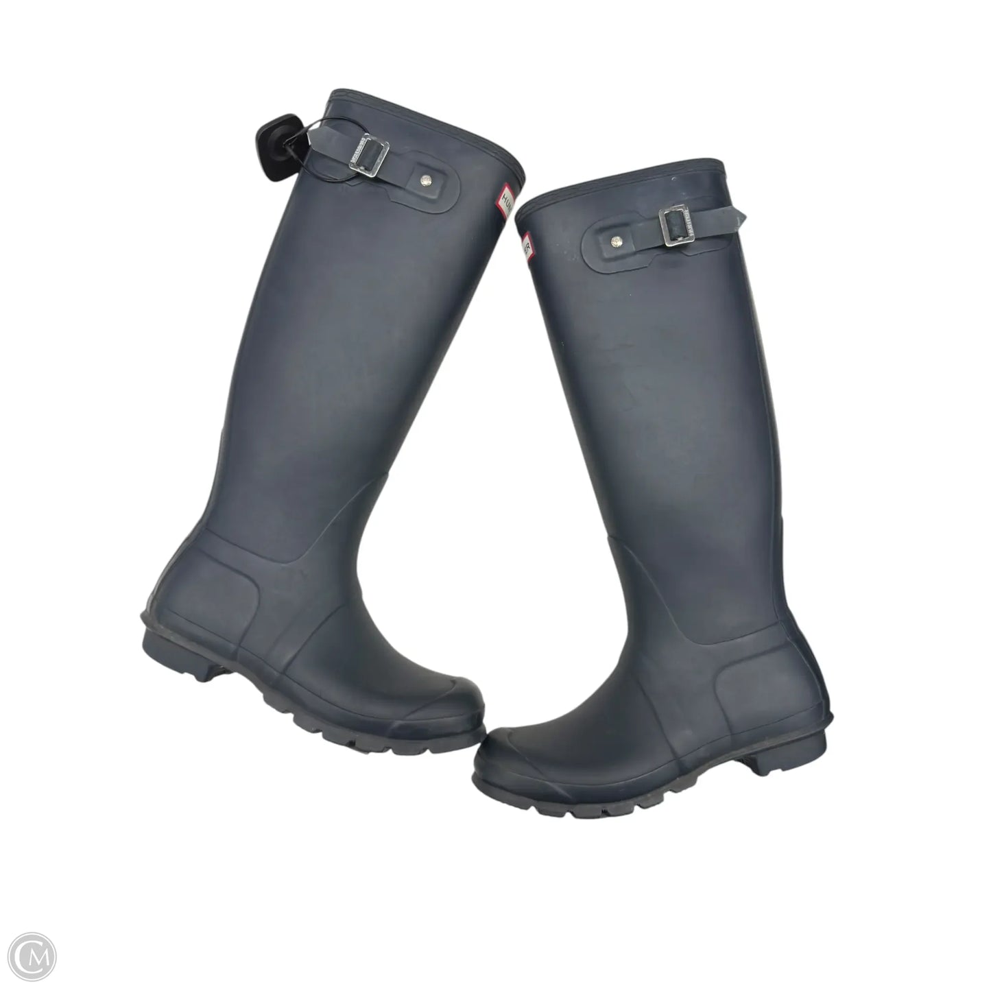 Boots Rain By Hunter In Navy, Size: 7
