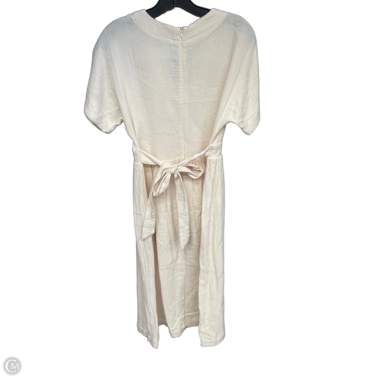 Dress Casual Maxi By Mod Ref In Cream, Size: M