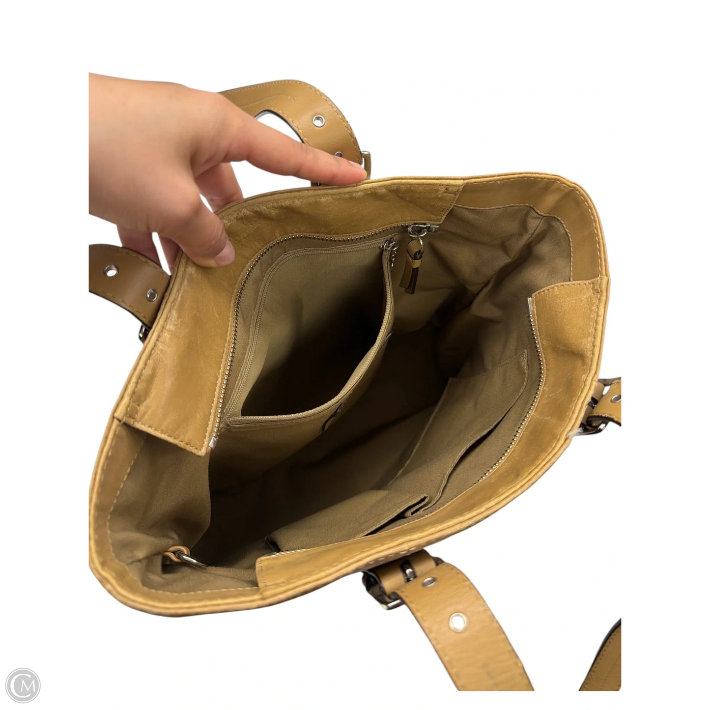 Tote Designer By Coach, Size: Medium