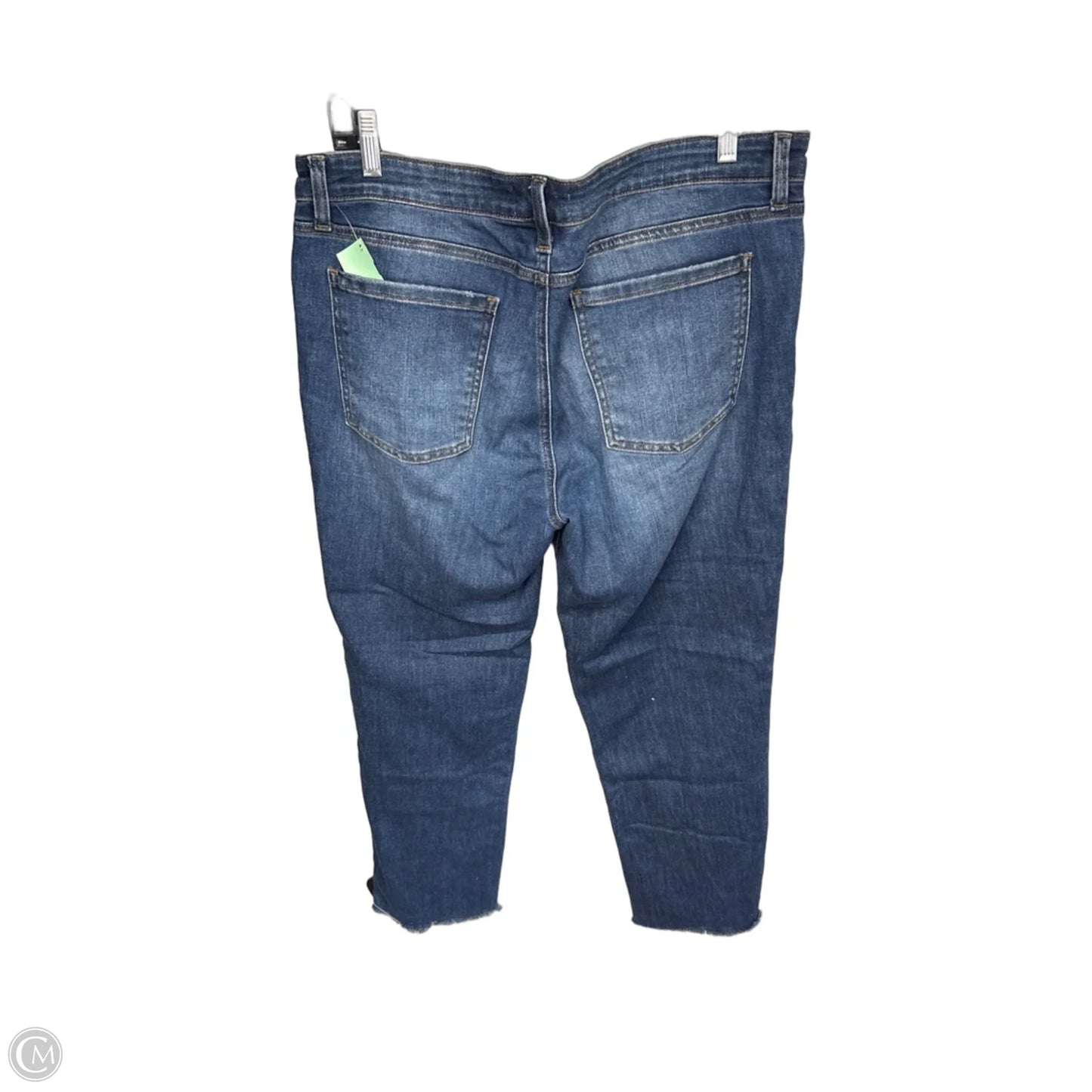 Jeans Straight By Kut In Blue Denim, Size: 14