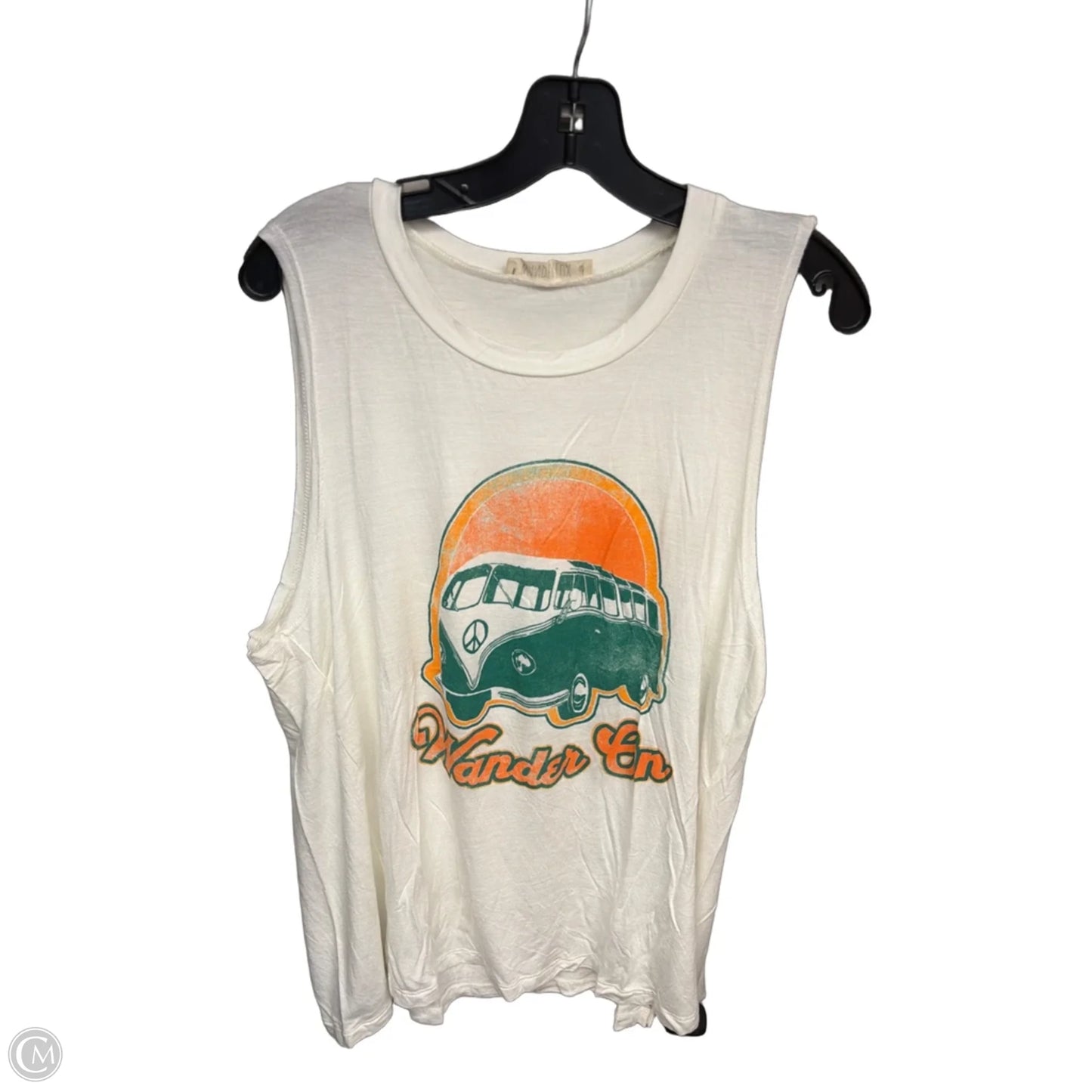 Tank Top By Clothes Mentor In White, Size: Xl