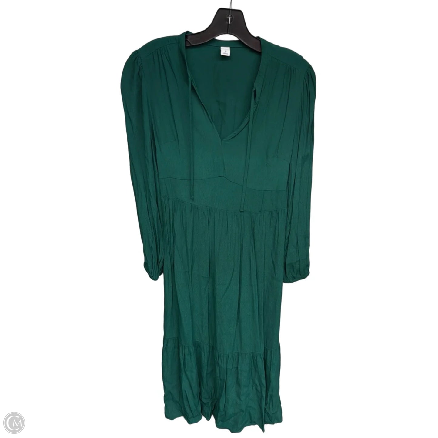 Dress Casual Maxi By Old Navy In Green, Size: Xs