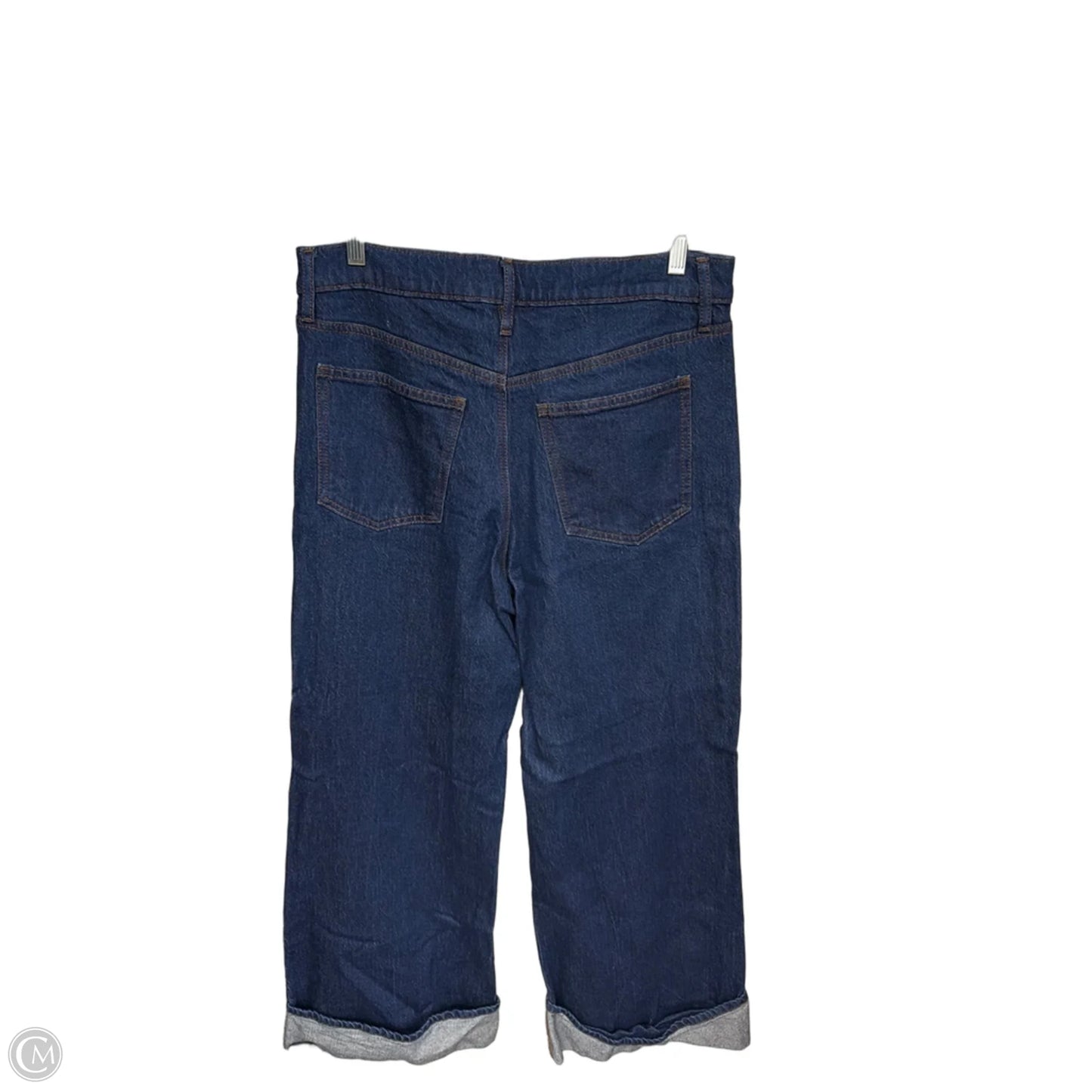 Jeans Wide Leg By Ann Taylor In Blue Denim, Size: 6