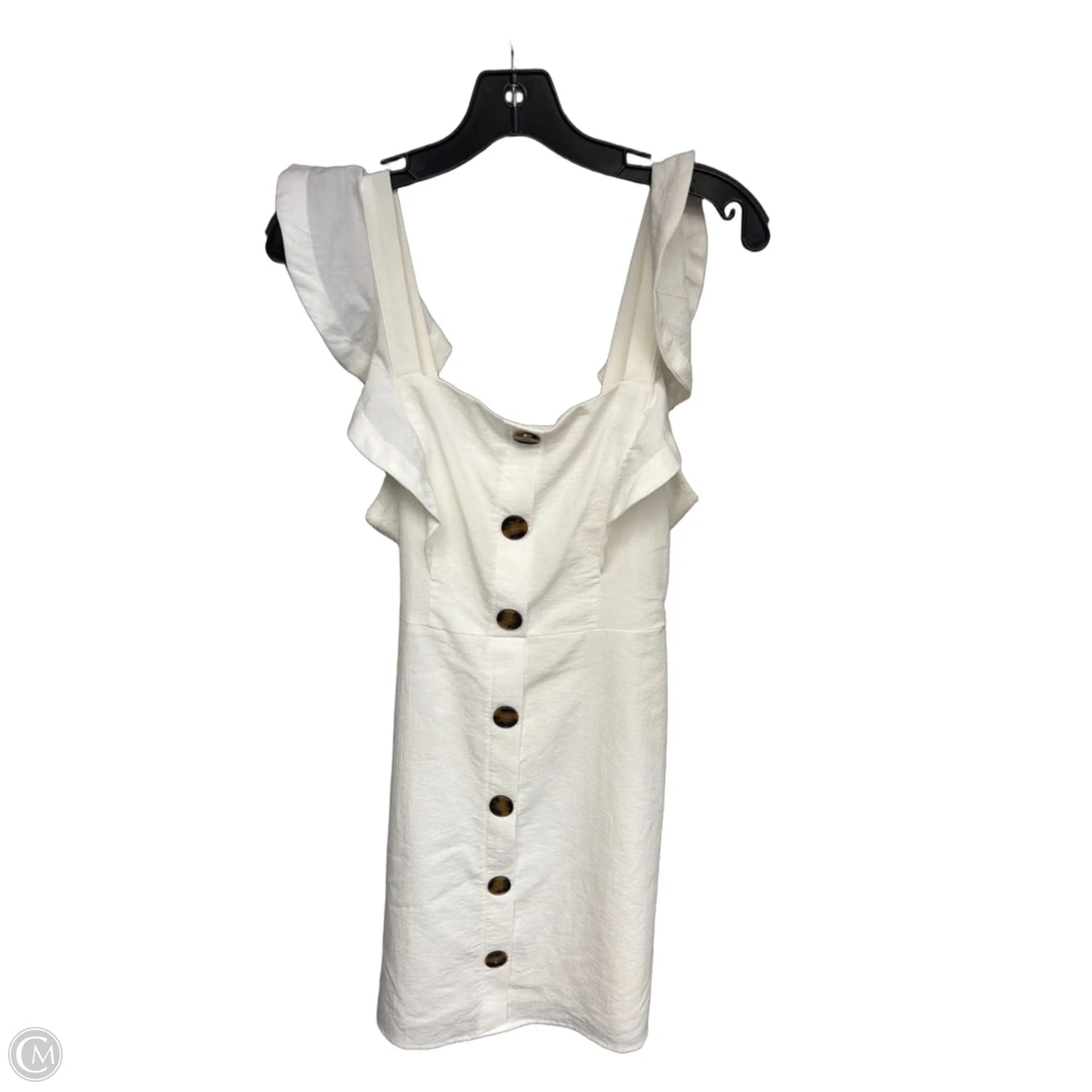 Dress Casual Midi By Willow & Root In White, Size: M