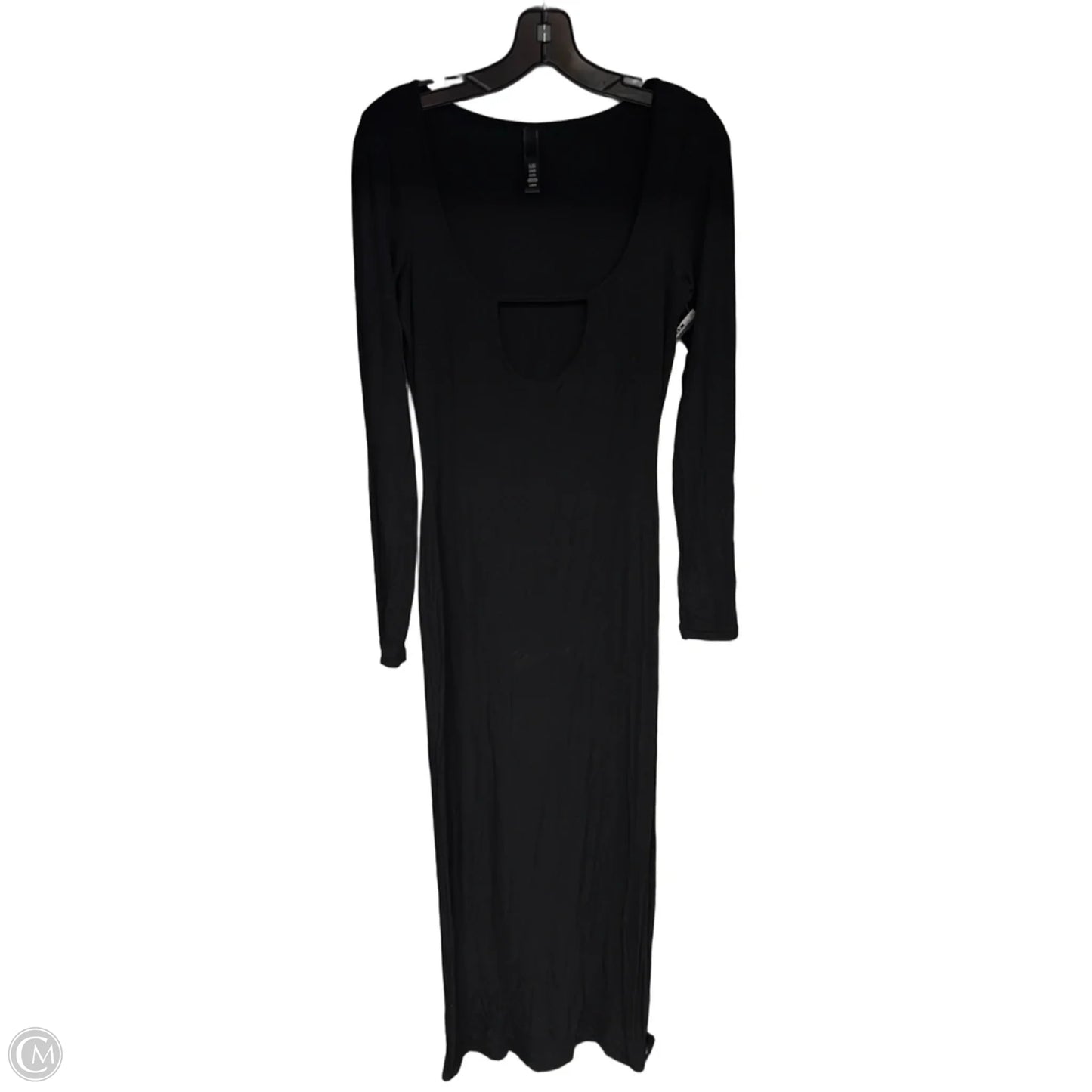 Dress Casual Maxi By Skims In Black, Size: L