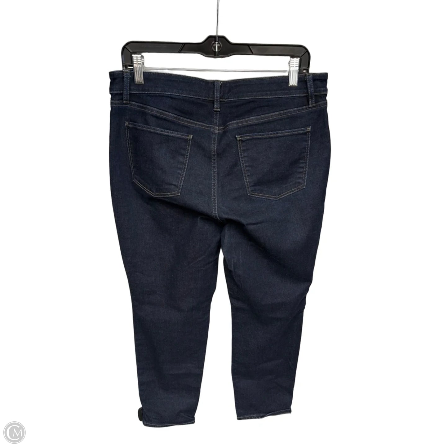 Jeans Straight By Talbots In Blue Denim, Size: 12p