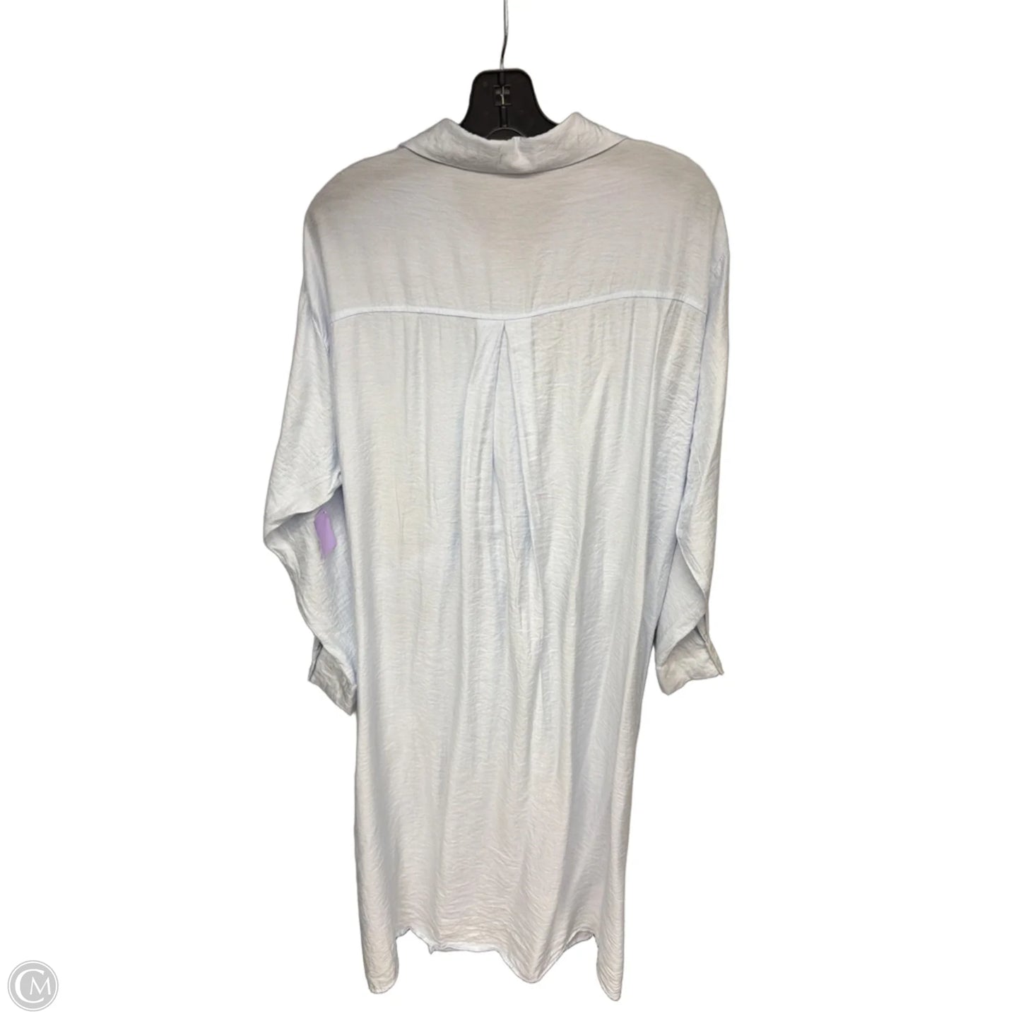Dress Casual Midi By Aeom In Blue, Size: Xl