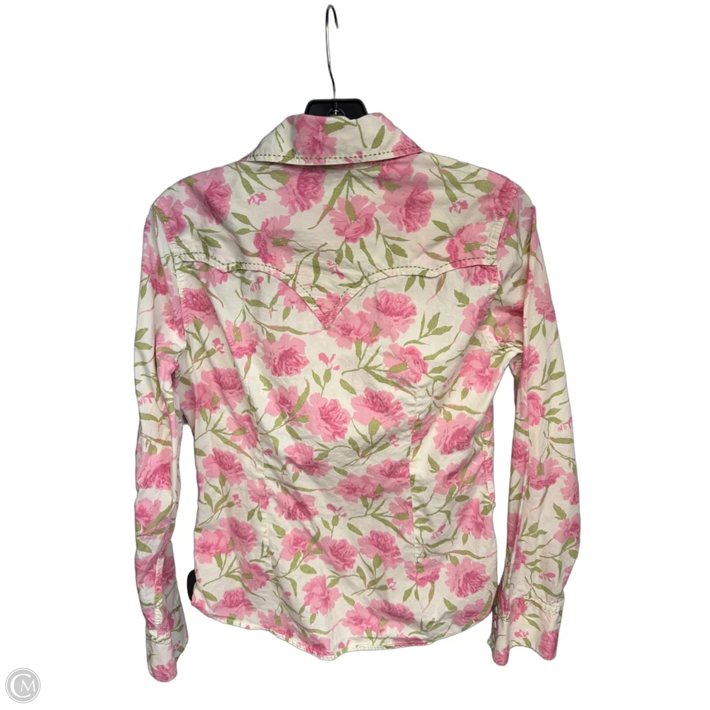 Top Long Sleeve By Lucky & Blessed In Pink, Size: M