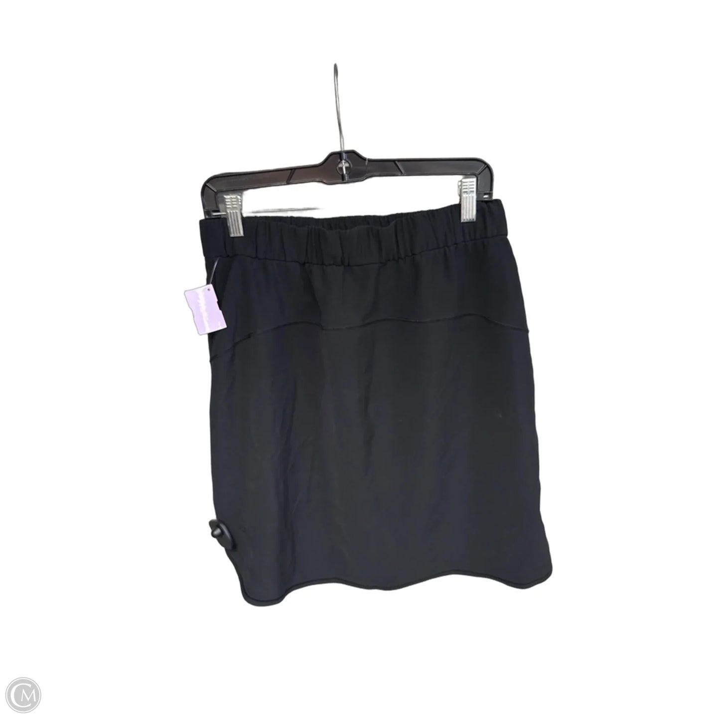 Athletic Skirt By Lululemon In Black, Size: 10