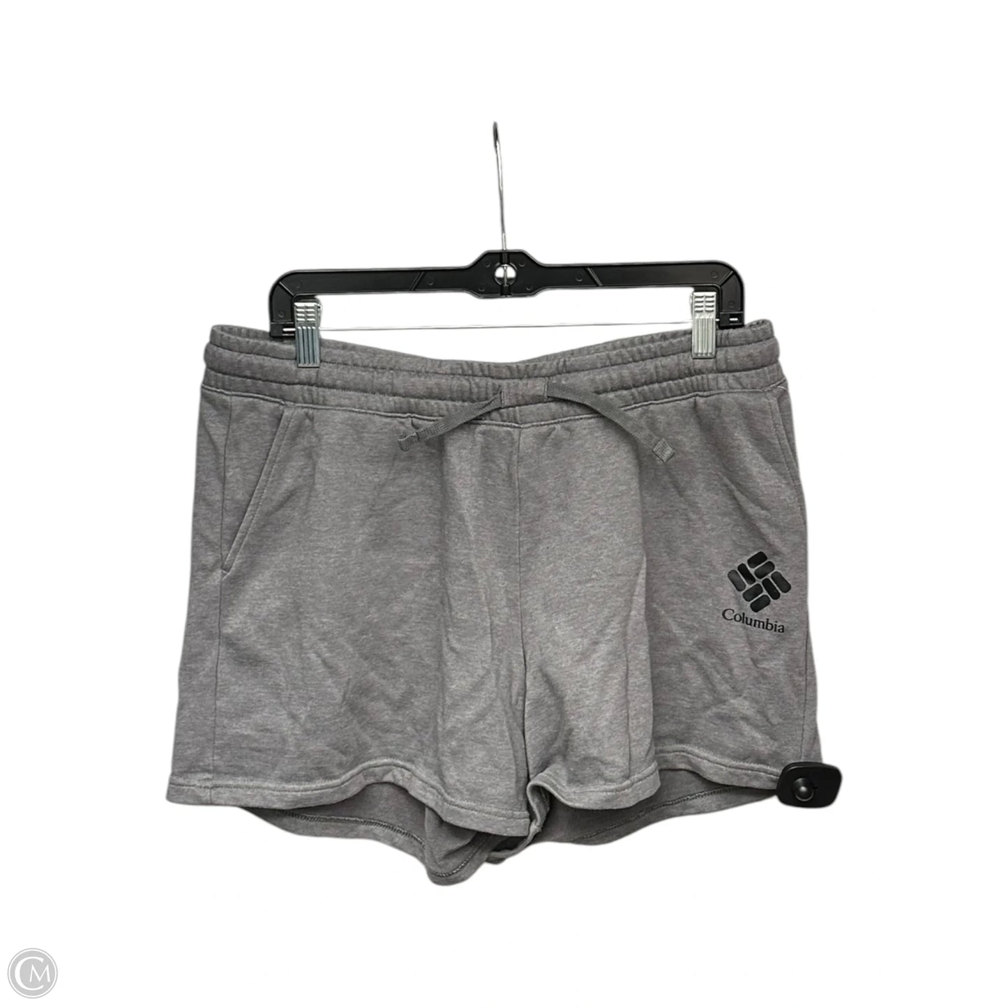 Athletic Shorts By Columbia In Grey, Size: L