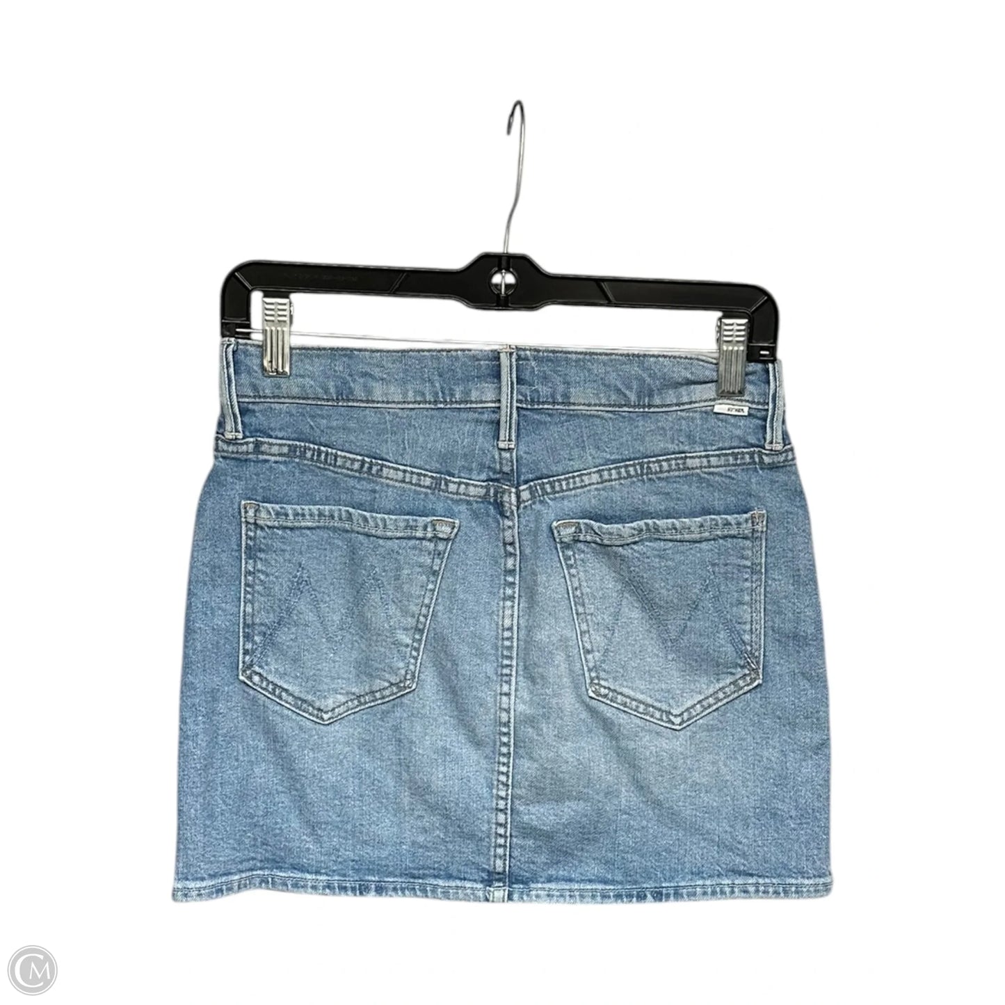 Skirt Mini & Short By Mother In Blue Denim, Size: 2