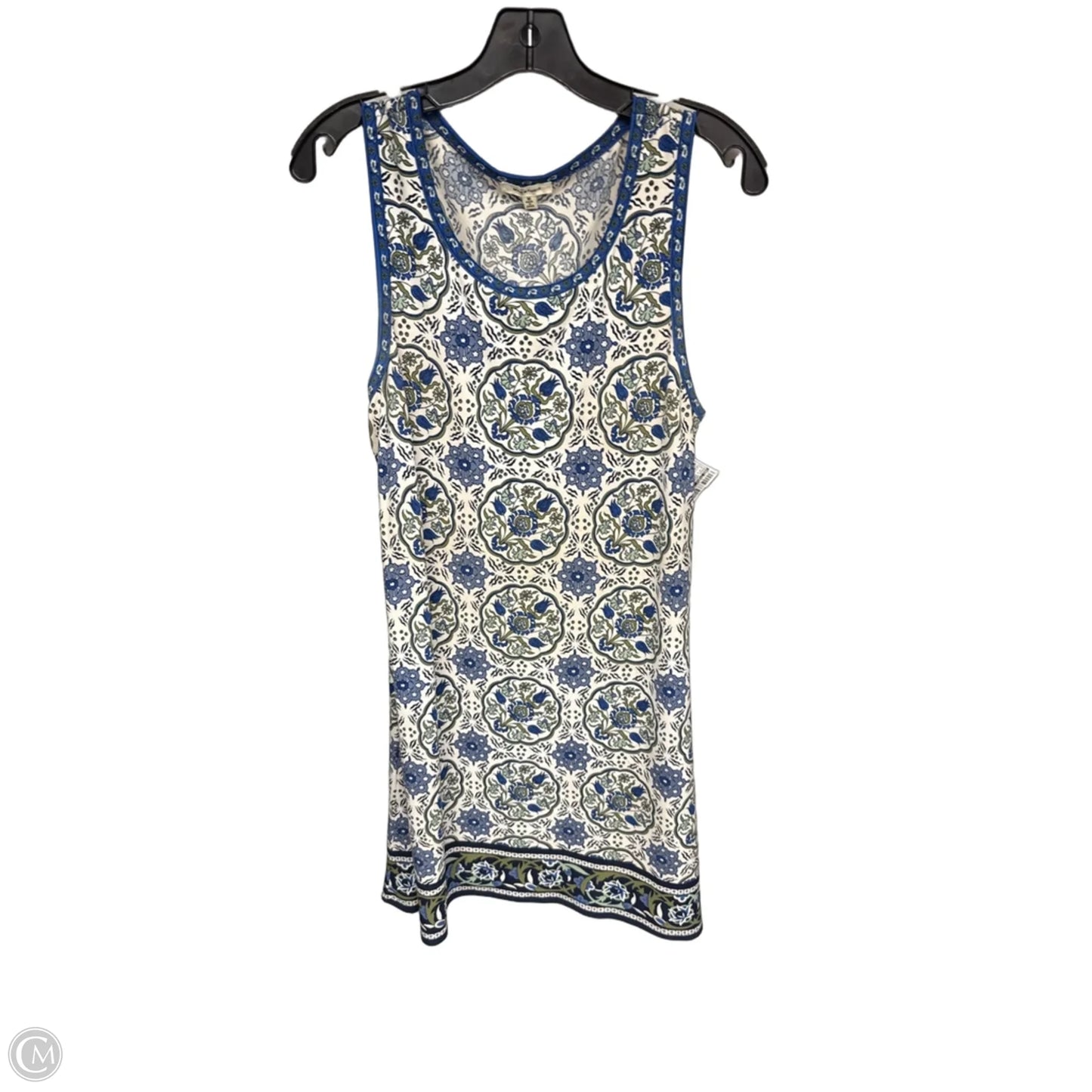 Dress Casual Midi By Max Studio In Blue & Green, Size: M