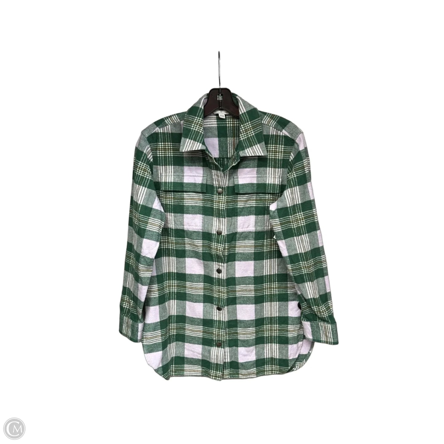 Top Long Sleeve By L.l. Bean In Green, Size: Xs