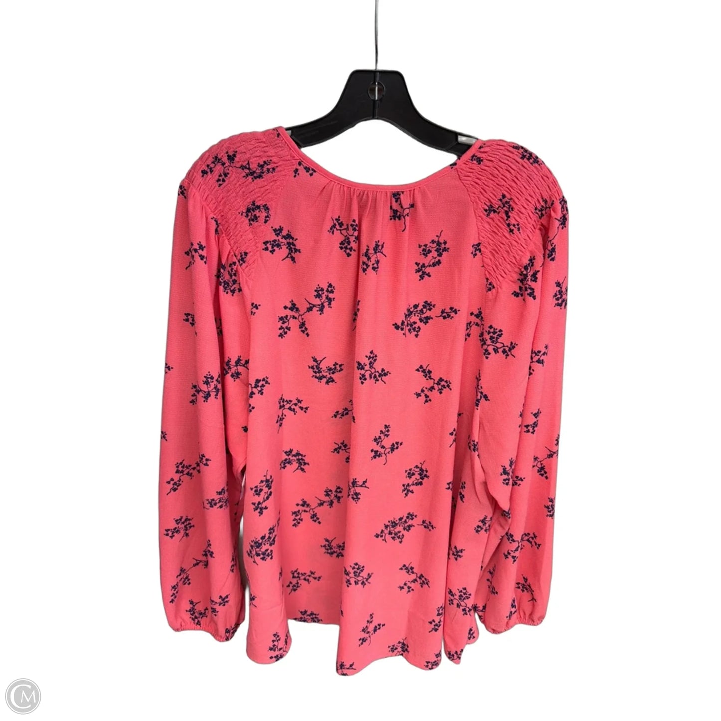 Top Long Sleeve By Lane Bryant In Pink, Size: 18