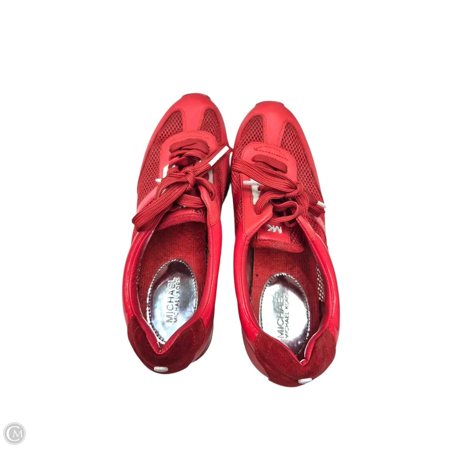 Shoes Designer By Michael Kors In Red, Size: 9