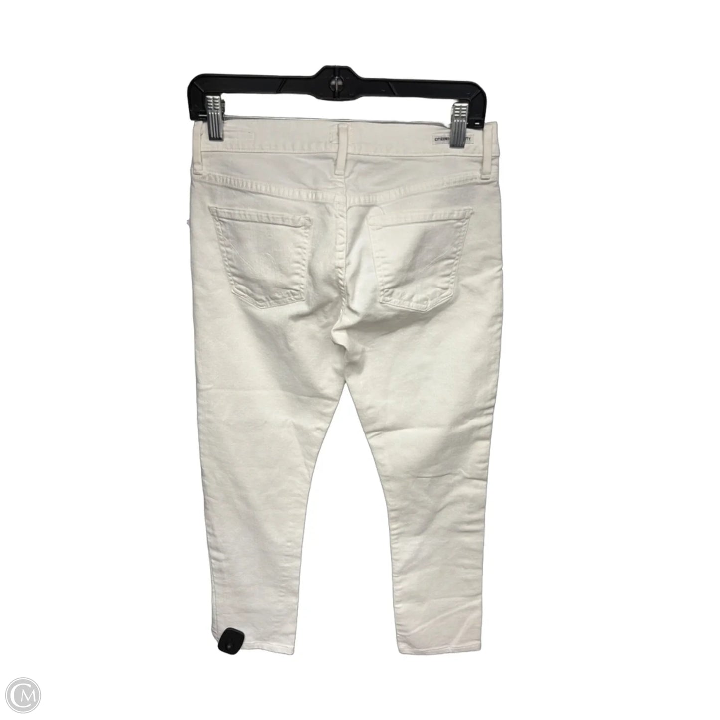 Jeans Boot Cut By Citizens Of Humanity In White Denim, Size: 6