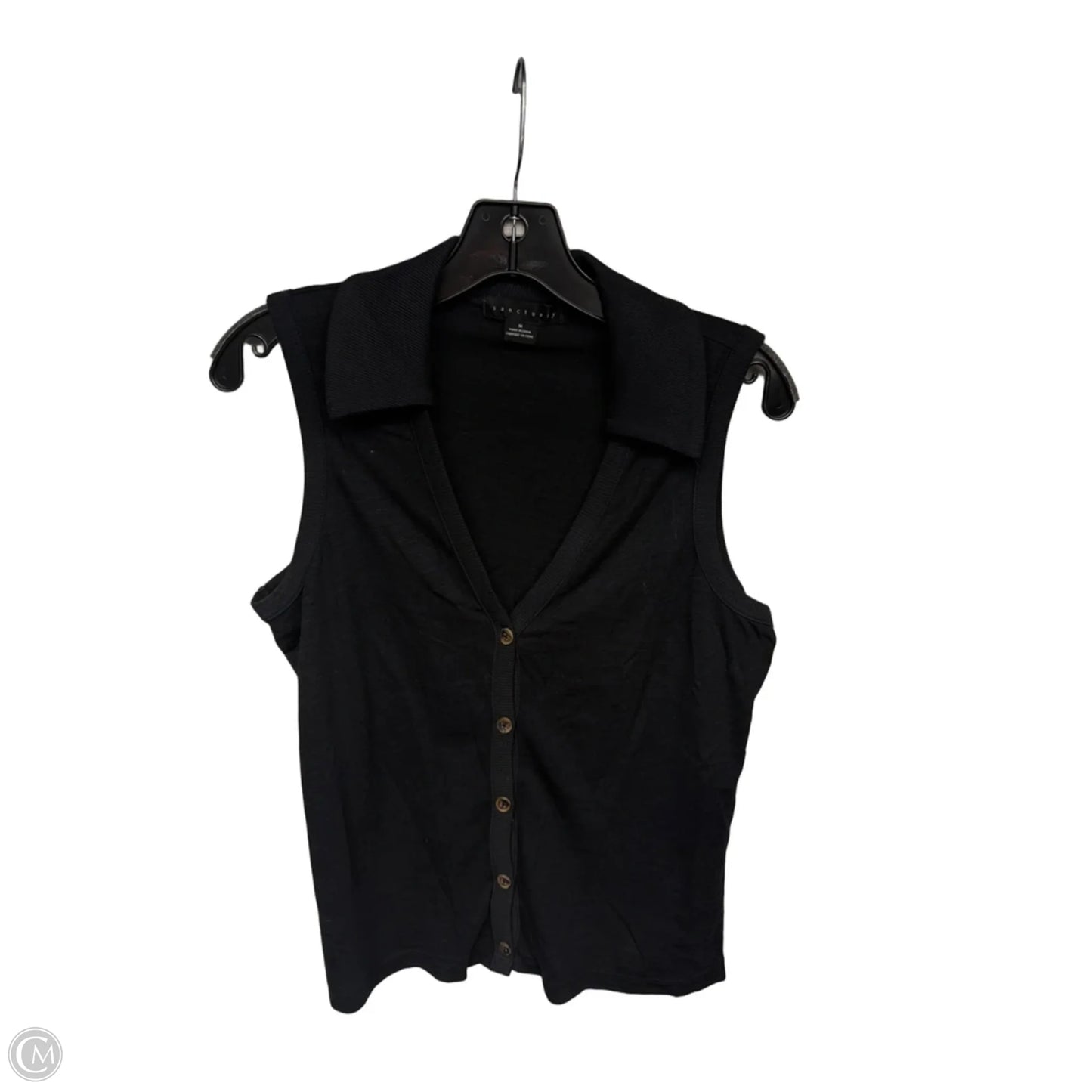 Top Sleeveless By Sanctuary In Black, Size: M