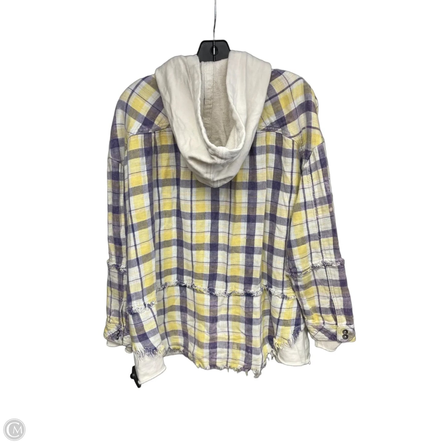 Jacket Utility By We The Free In Purple & Yellow, Size: S