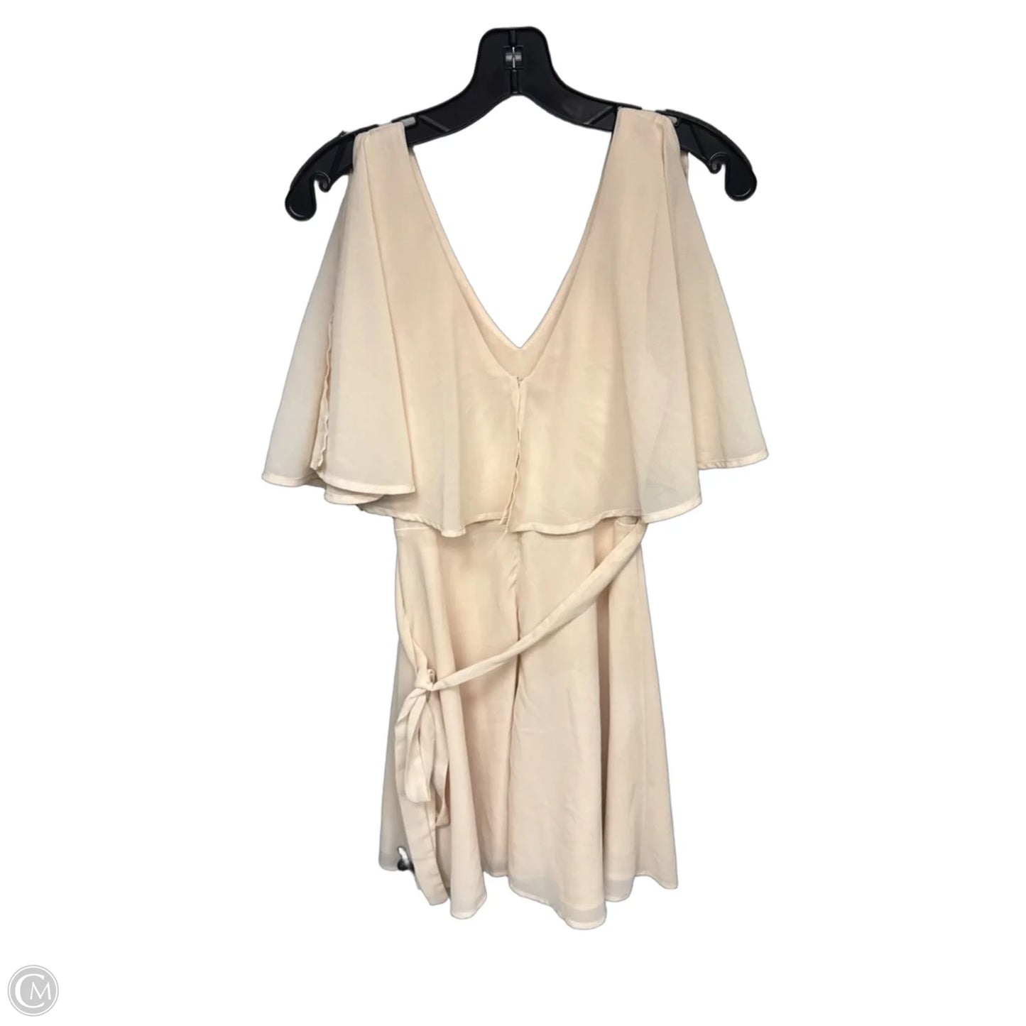 Dress Casual Short By Lulus In Cream, Size: S