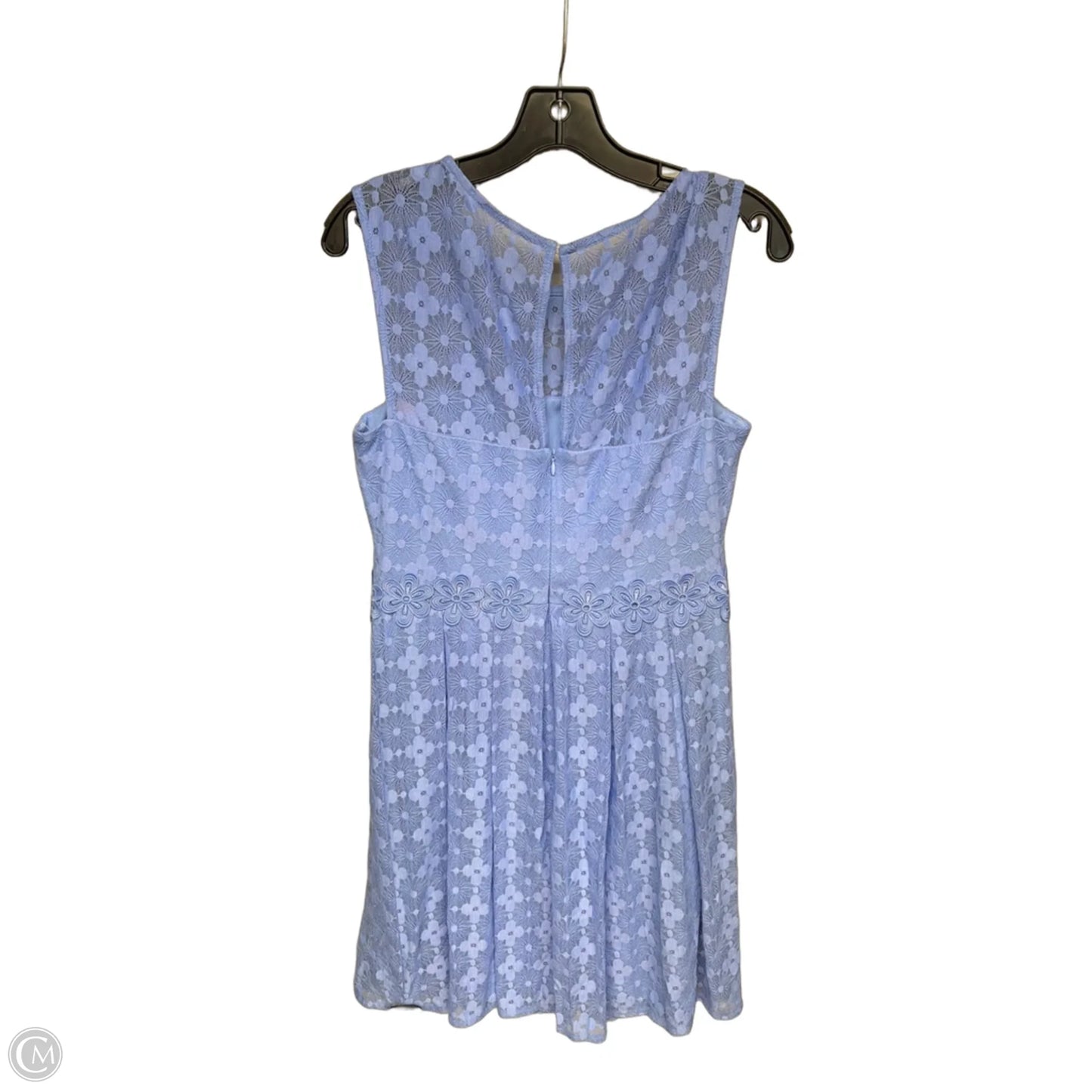 Dress Party Midi By London Times In Blue, Size: 10