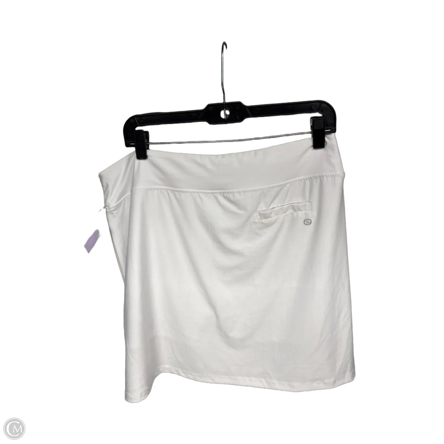 Athletic Skort By Clothes Mentor In White, Size: L