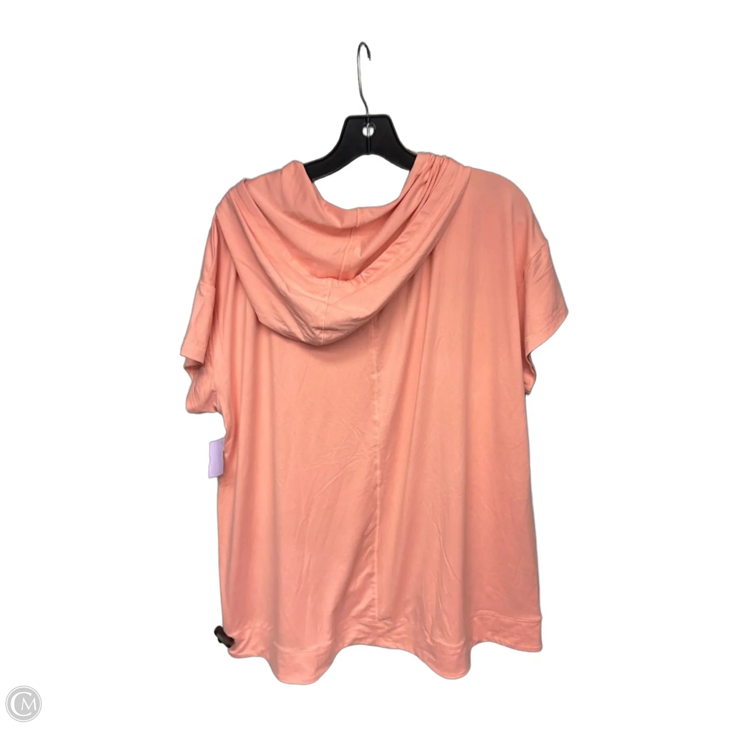 Athletic Top Short Sleeve By Livi Active In Coral, Size: 18