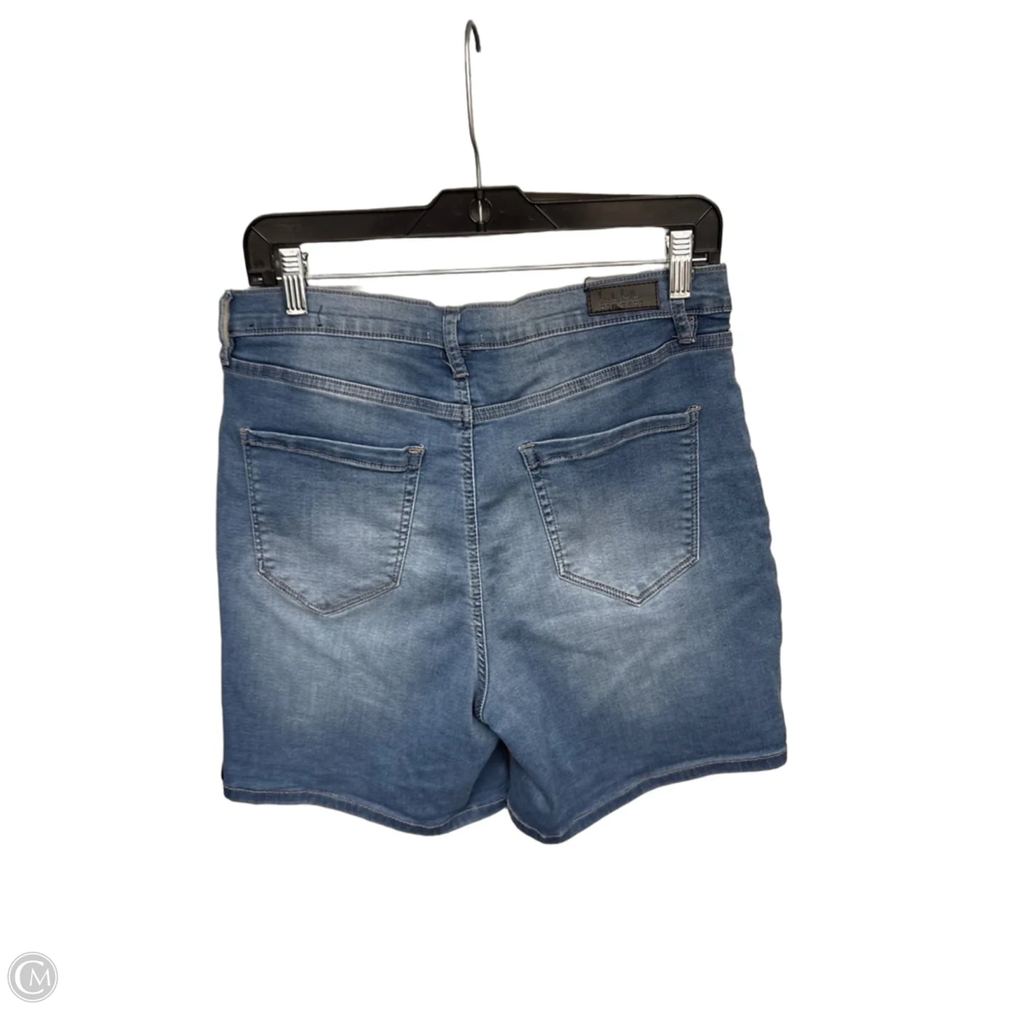Shorts By Nicole By Nicole Miller In Blue Denim, Size: 12