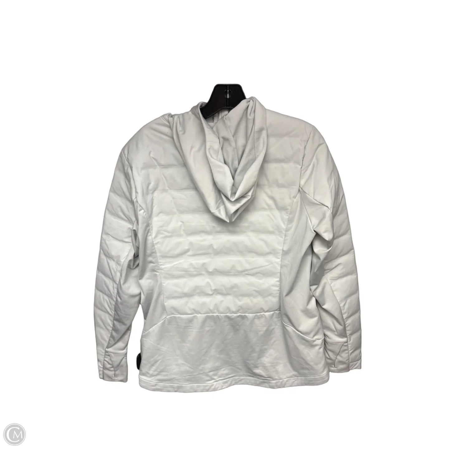 Jacket Puffer & Quilted By Eddie Bauer In Grey, Size: L