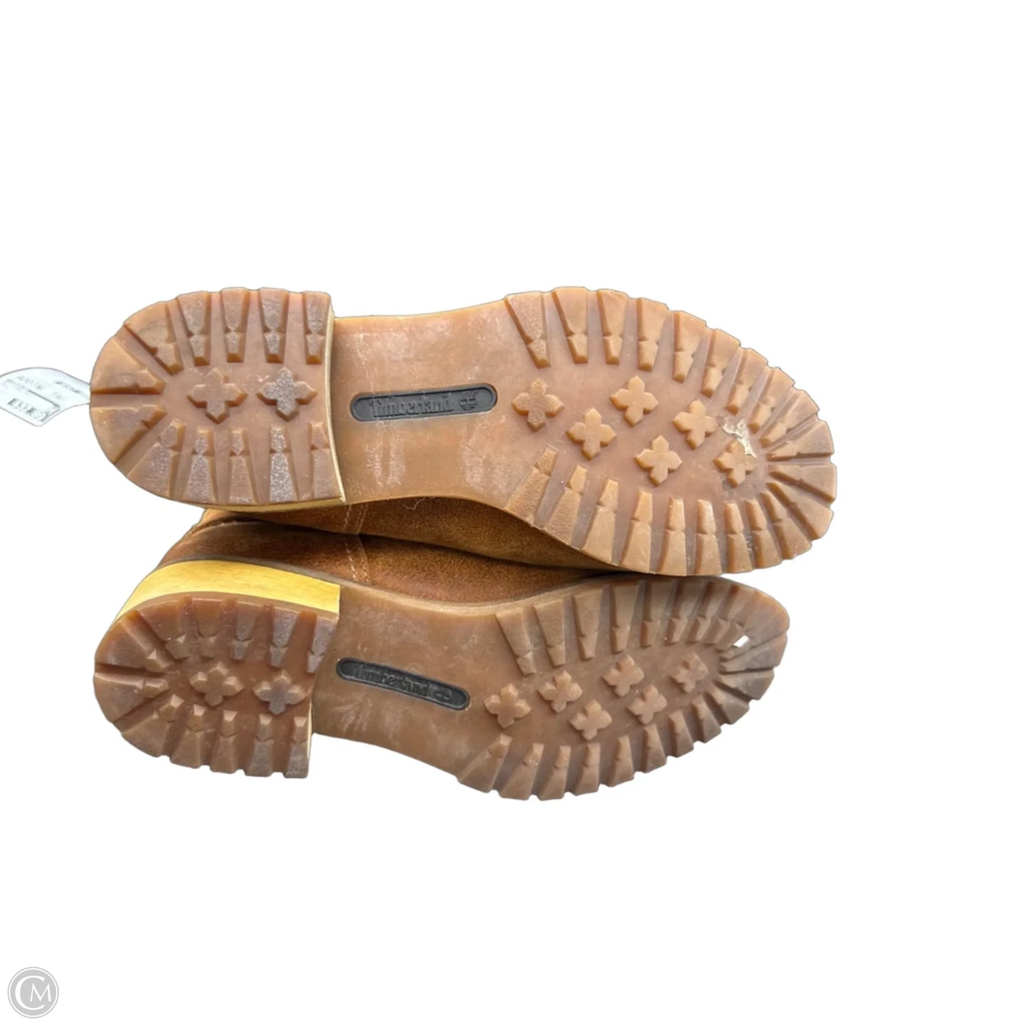 Boots Knee Heels By Timberland In Brown, Size: 8