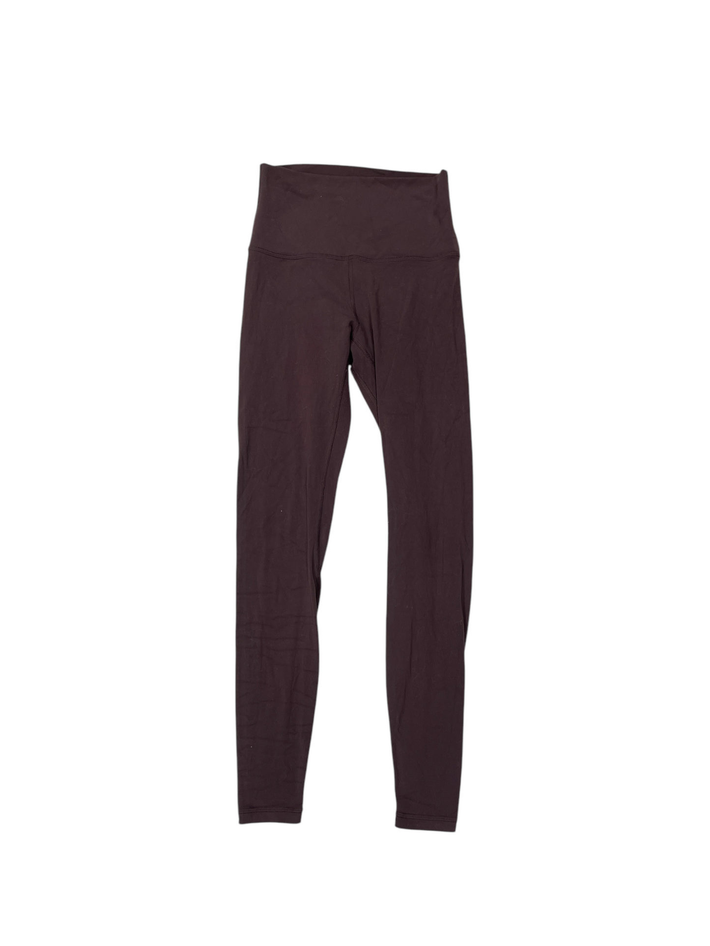 Athletic Leggings By Lululemon In Brown, Size: 4