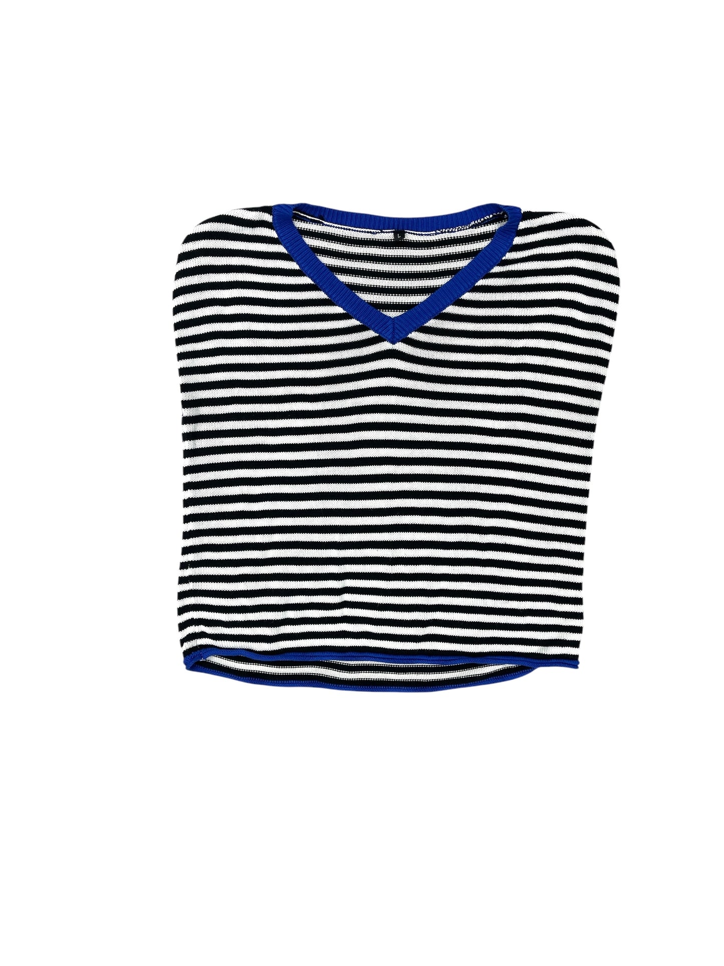Top Sleeveless By Clothes Mentor In Striped Pattern, Size: L