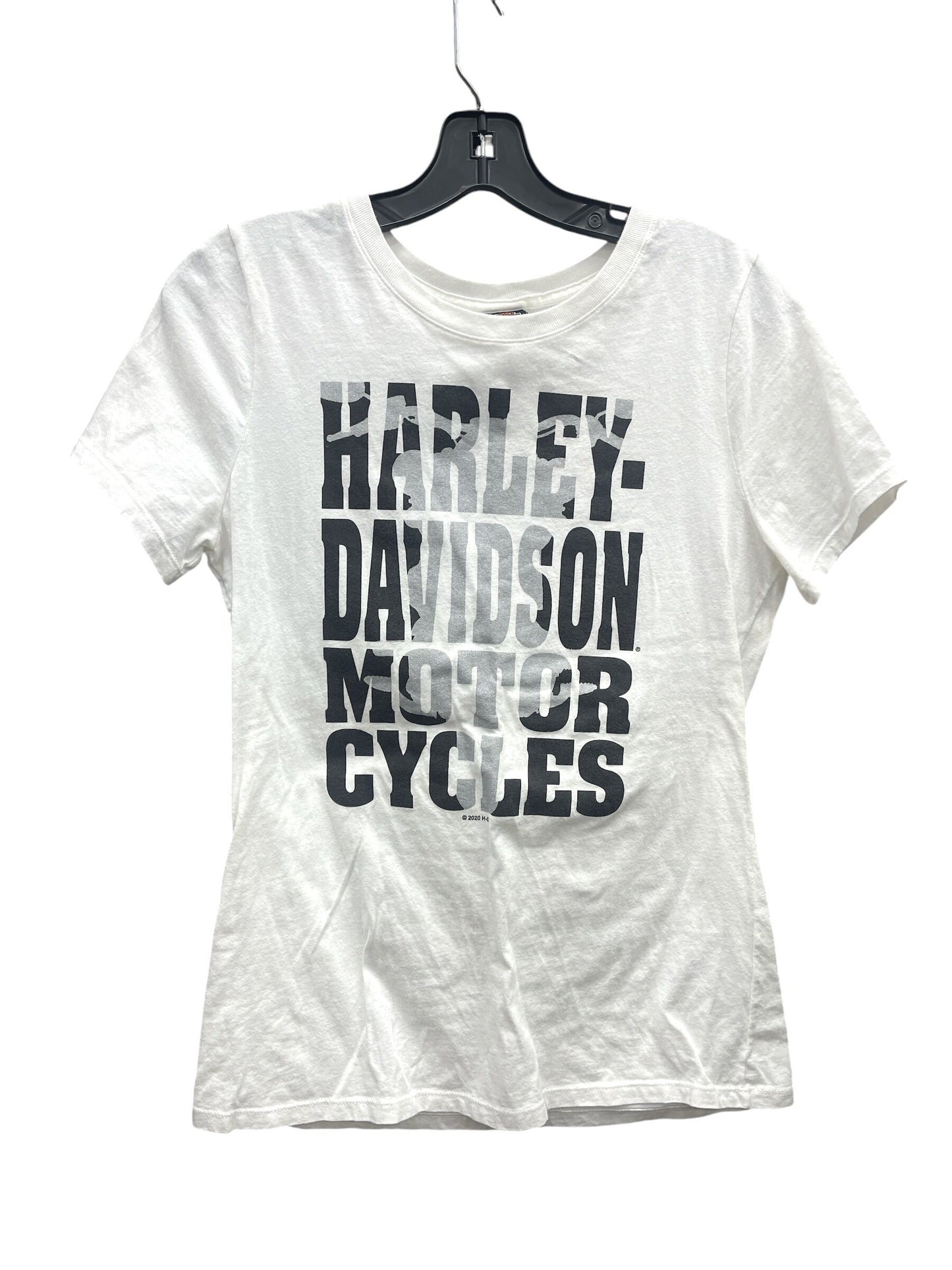 Top Short Sleeve Basic By Harley Davidson Size: M