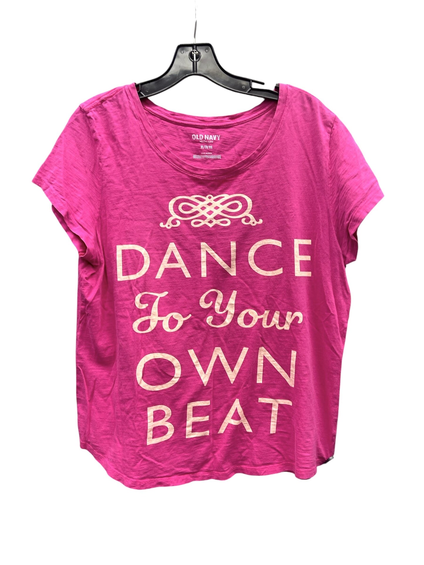 Top Short Sleeve Basic By Old Navy Size: Xl