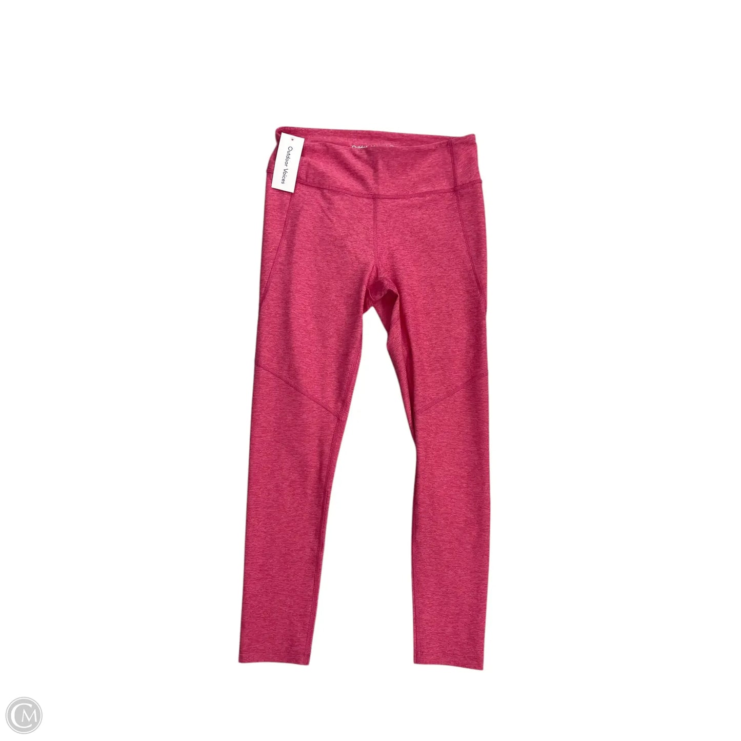 Athletic Leggings By Outdoor Voices In Pink, Size: M