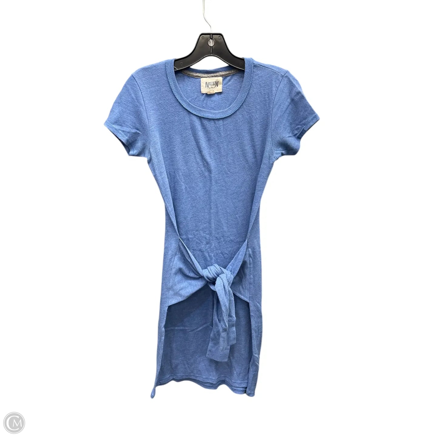 Dress Casual Midi By Nation In Blue, Size: Xs