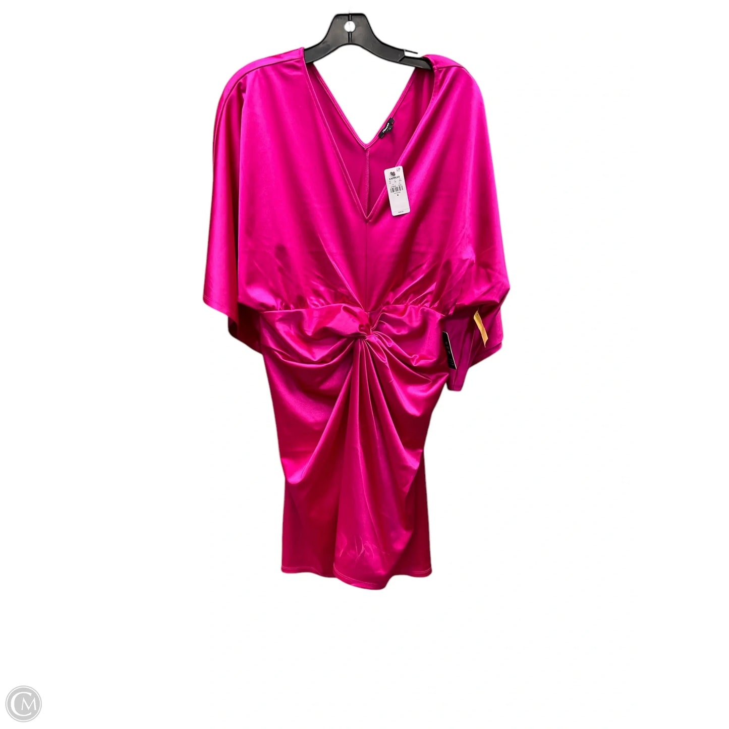 Dress Party Midi By Express In Pink, Size: M