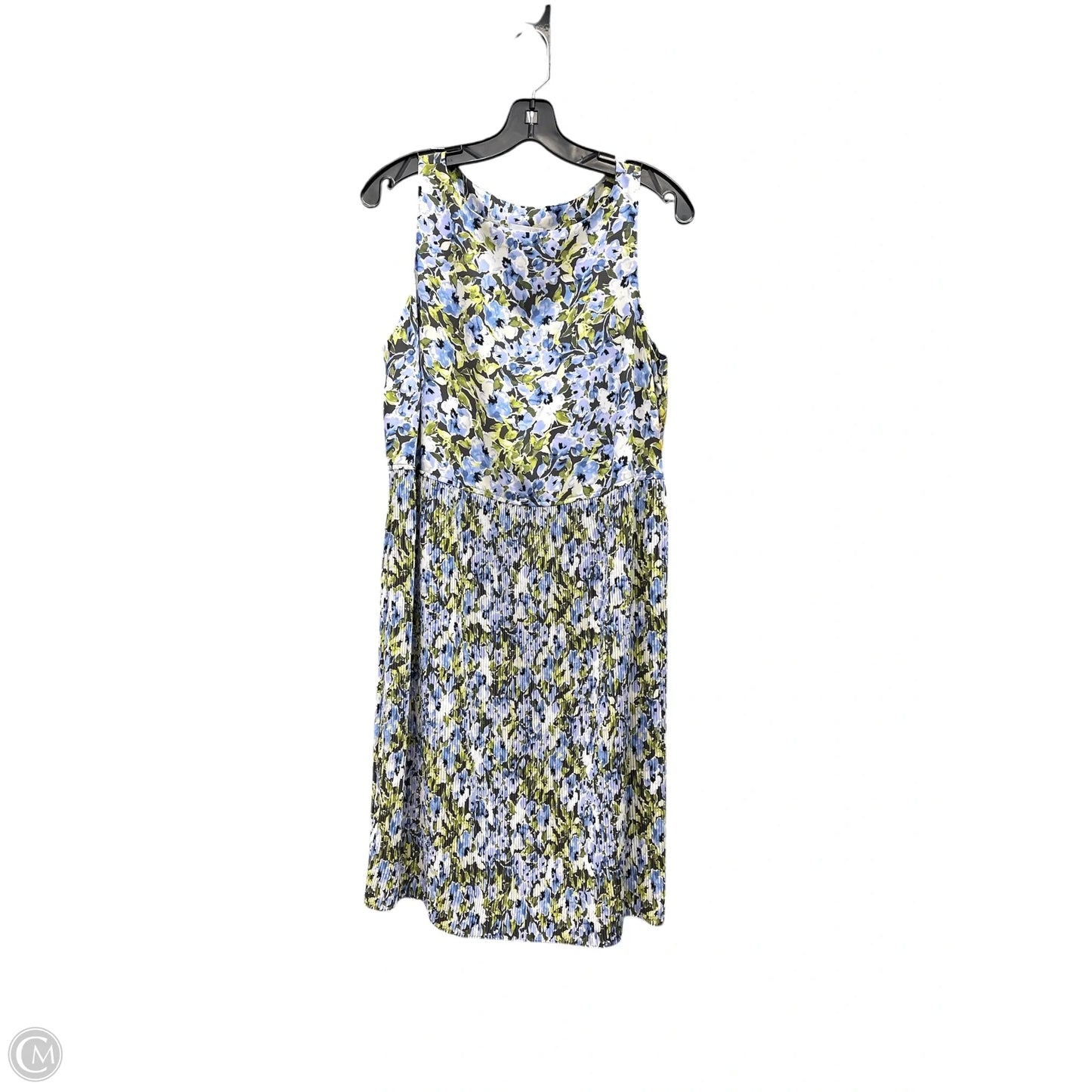 Dress Casual Maxi By J. Jill In Blue & Green, Size: M