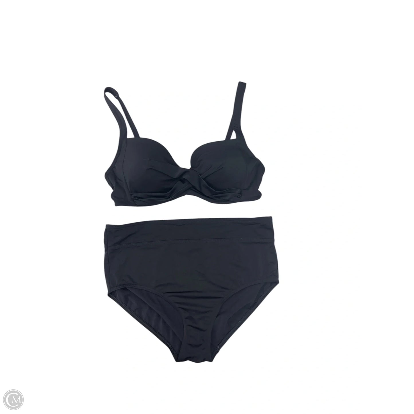 Swimsuit 2pc By Lands End In Black, Size: M