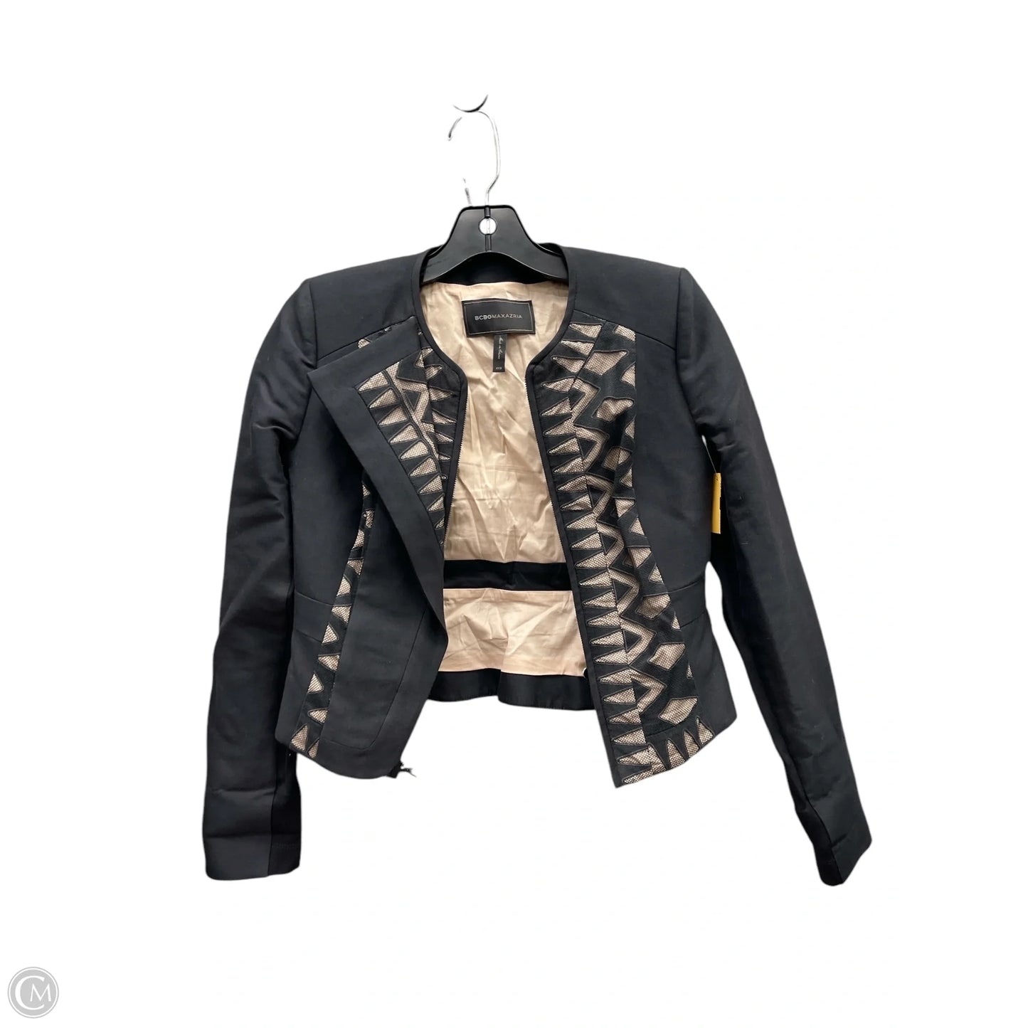 Blazer By Bcbg In Black, Size: Xxs