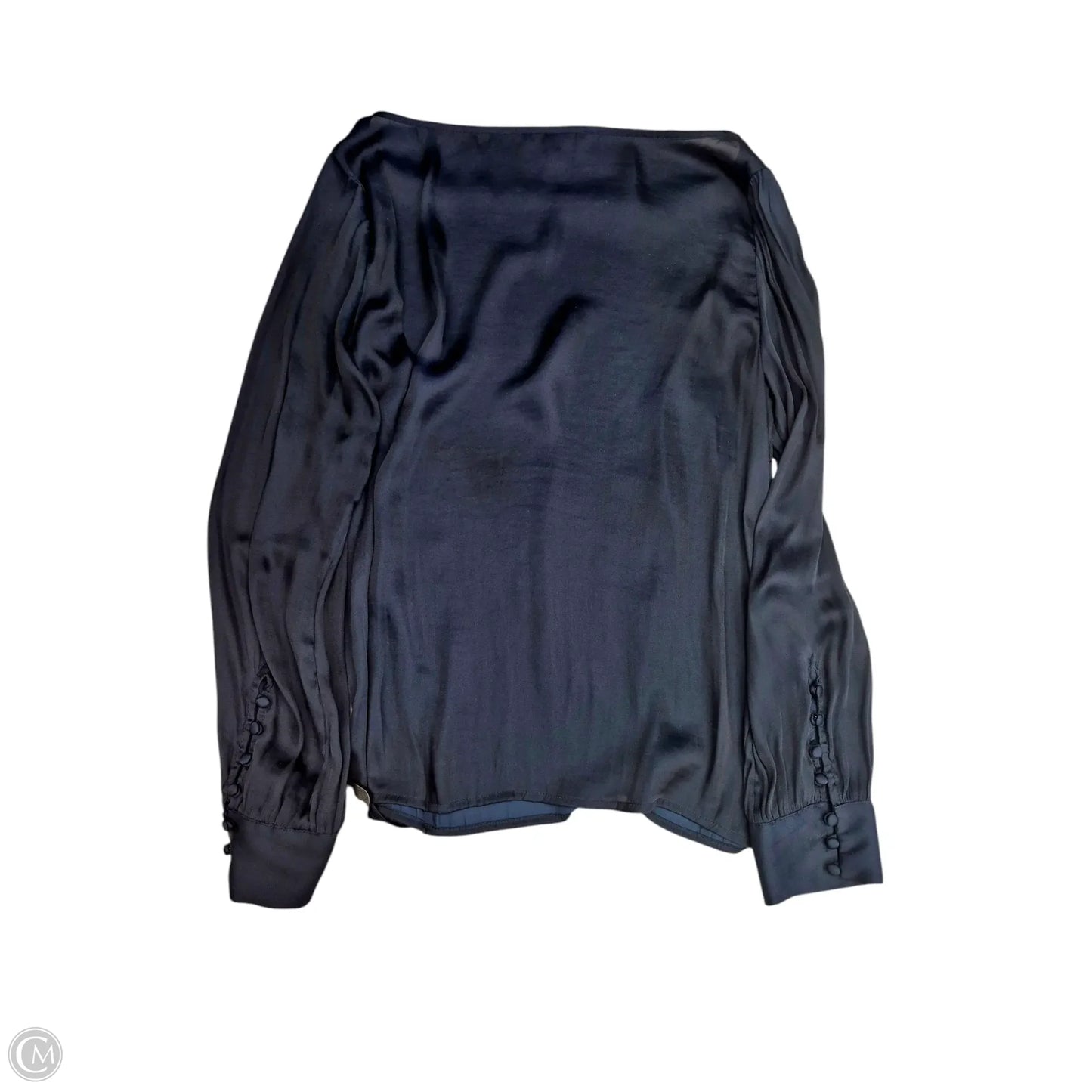 Top Long Sleeve By Banana Republic In Nautical Print, Size: M