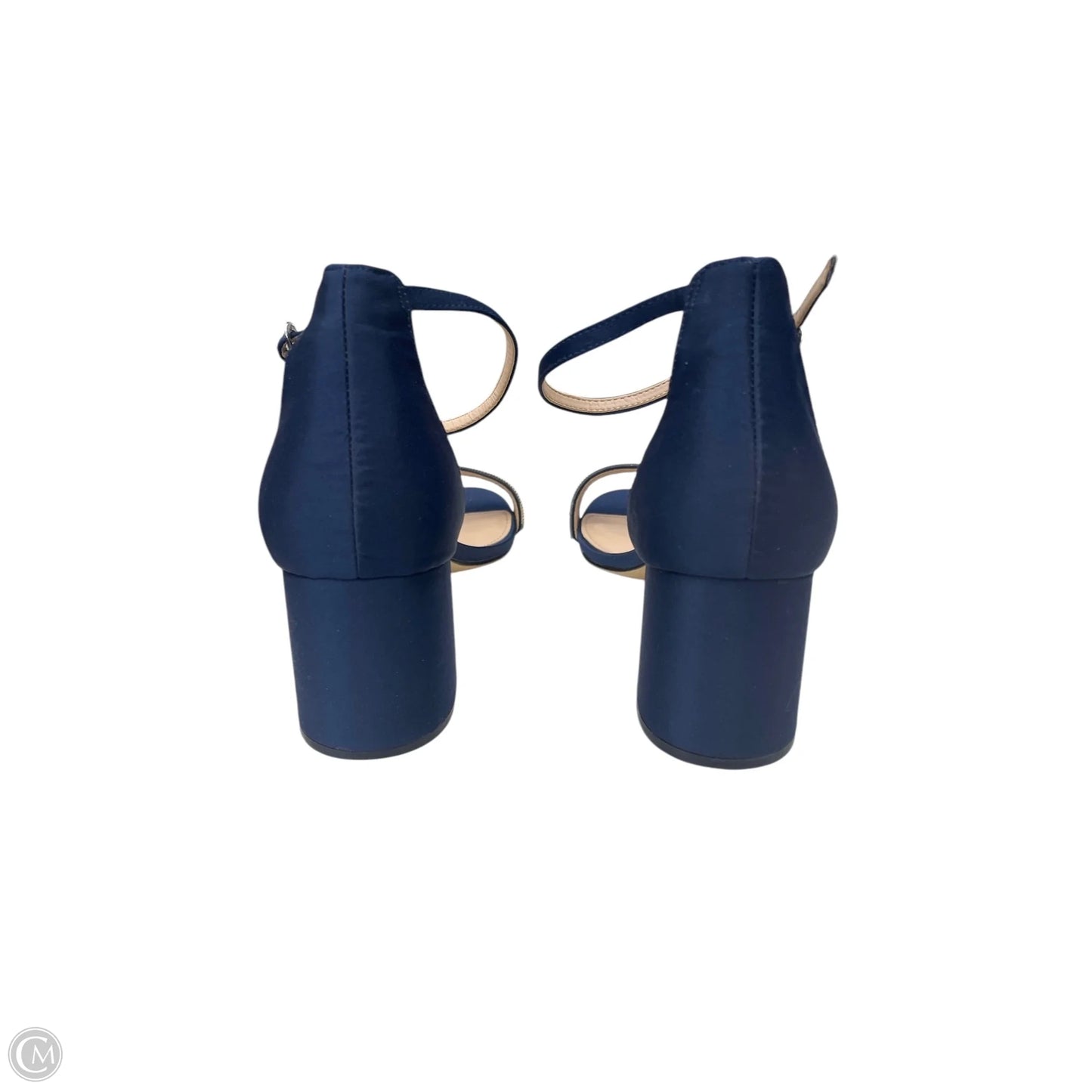 Shoes Heels Block By Nina In Blue, Size: 8.5