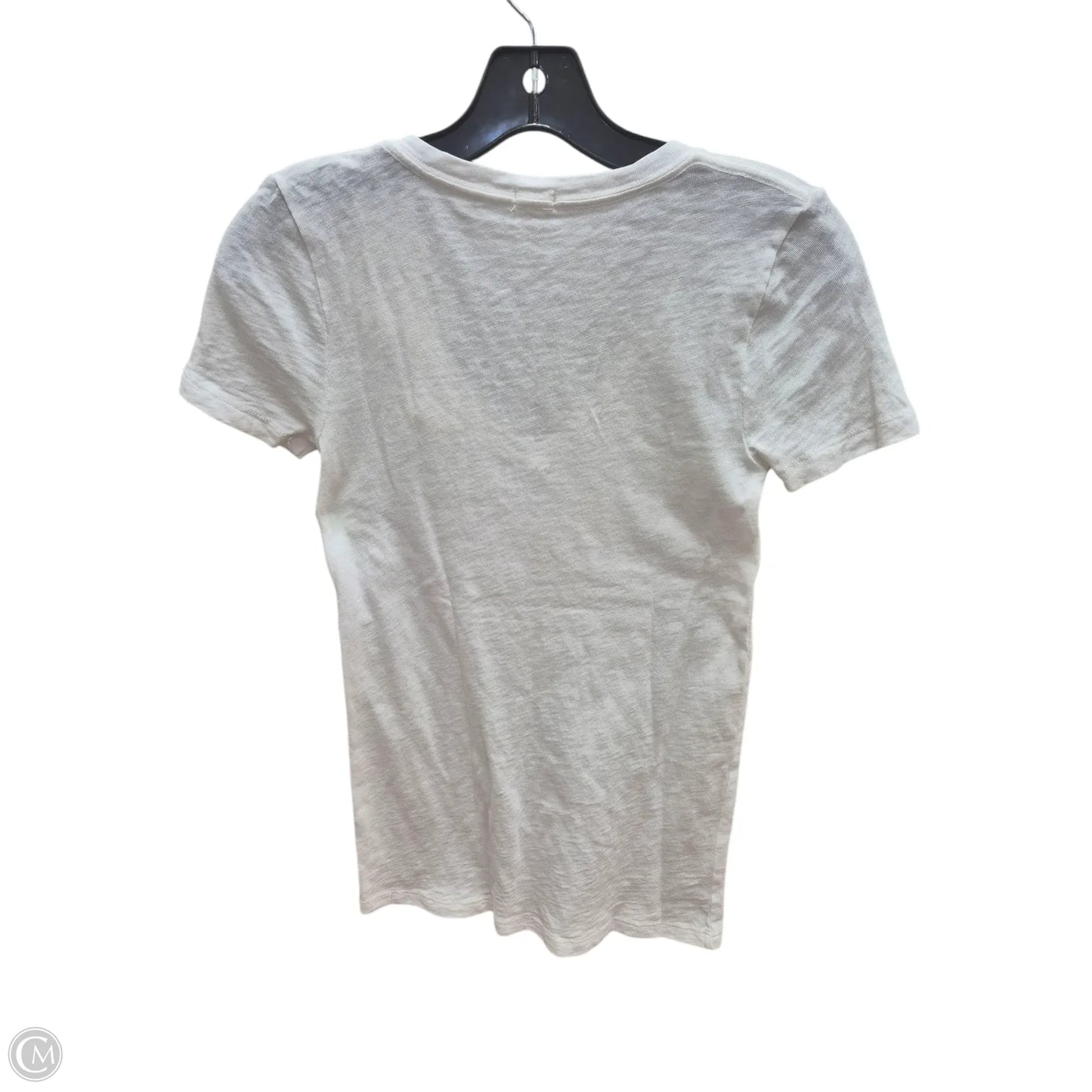 Top Short Sleeve By J. Crew In White, Size: Xs
