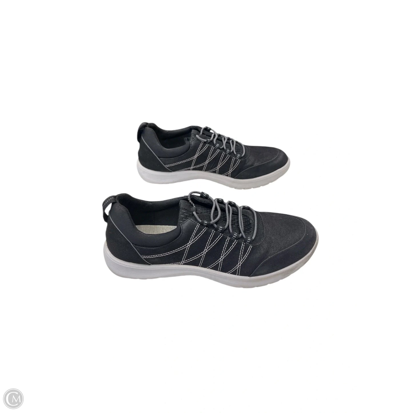 Shoes Athletic By Clarks In Black, Size: 7.5