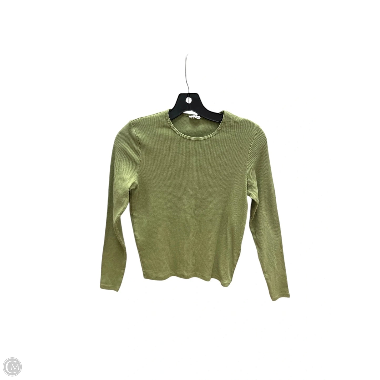 Top Long Sleeve By Cotton On In Green, Size: L